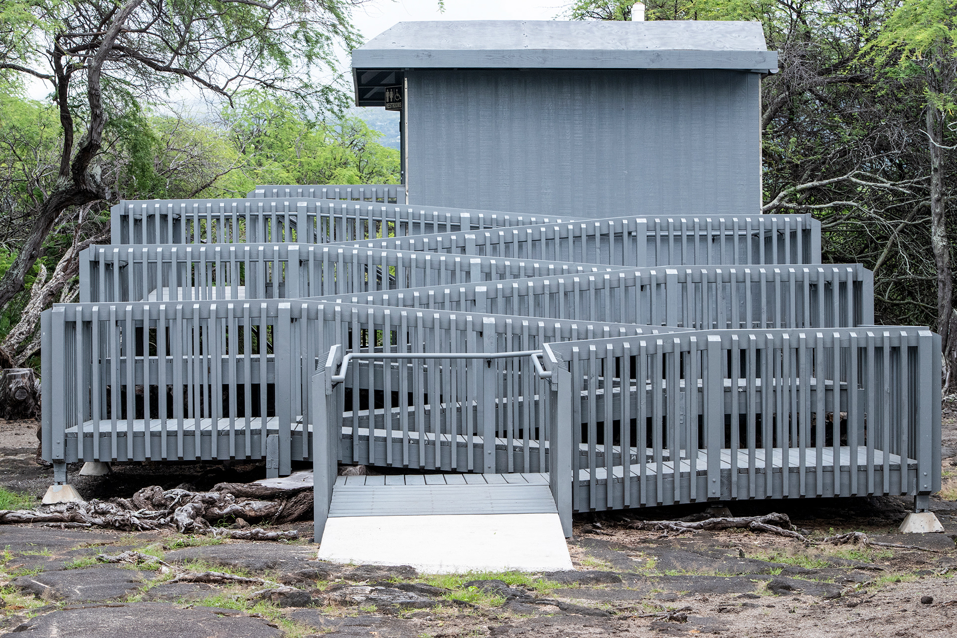 Wheelchair Ramp, Kona, Hawaii