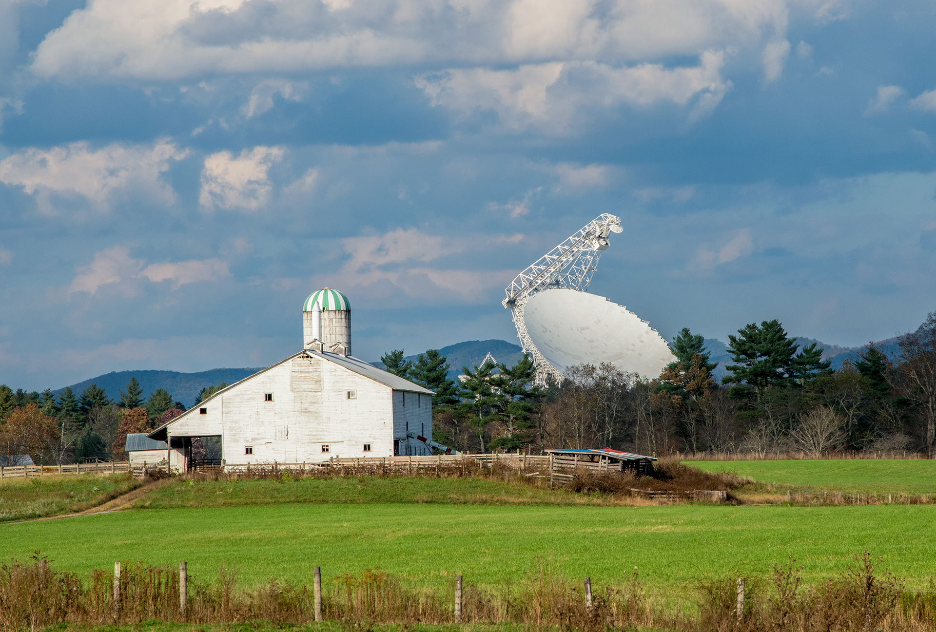 Robert Byrd Greenbank Radio Telescope, Greenbank, West Virginia