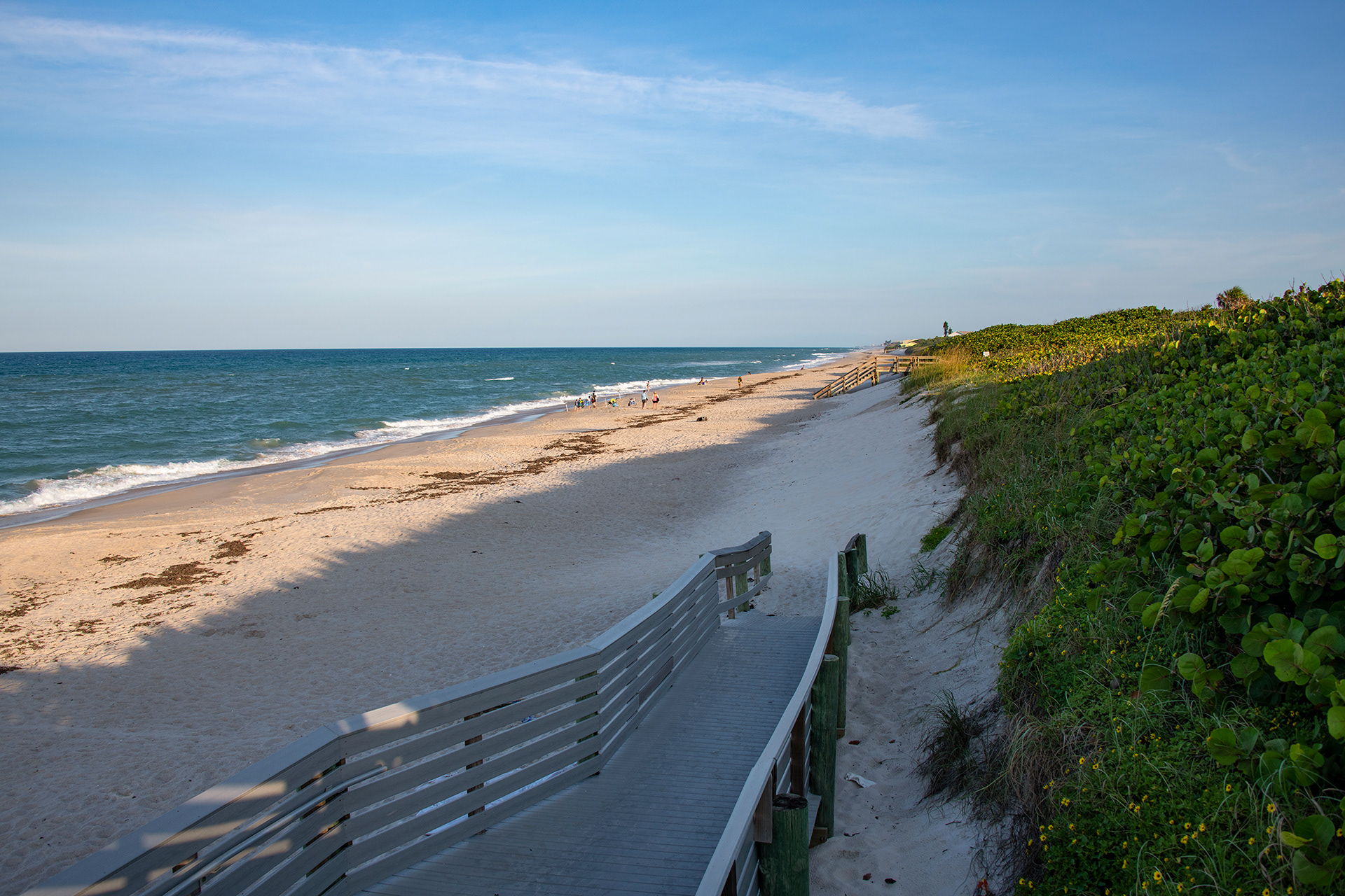 Beach at Late Day, Atlantic Shores, Florida