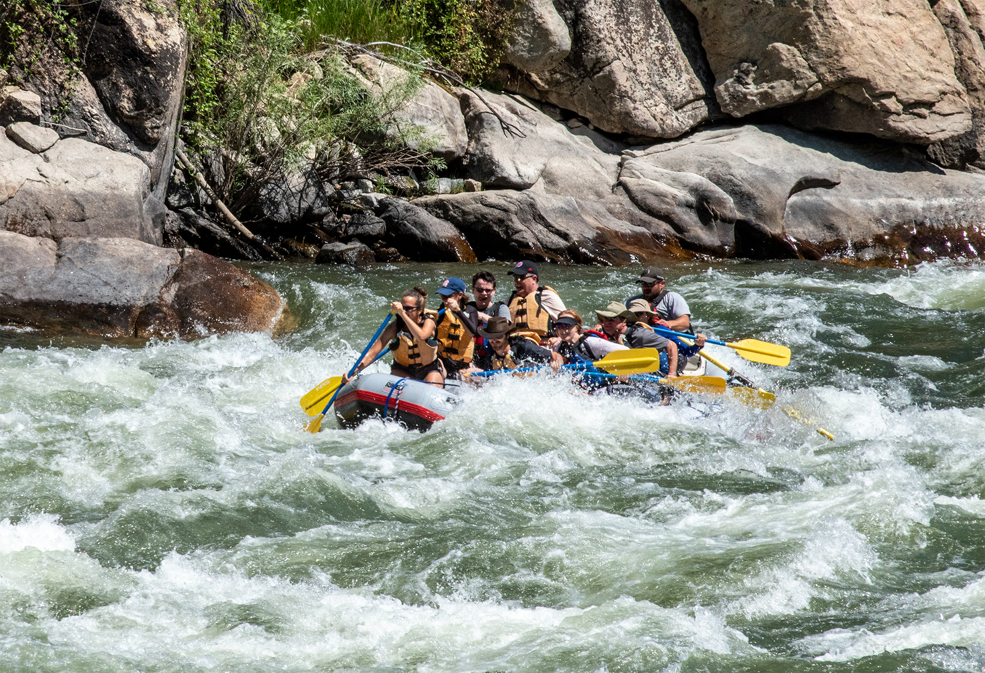 Whitewater Rafting on the Salmon River, near North Fork, Idaho