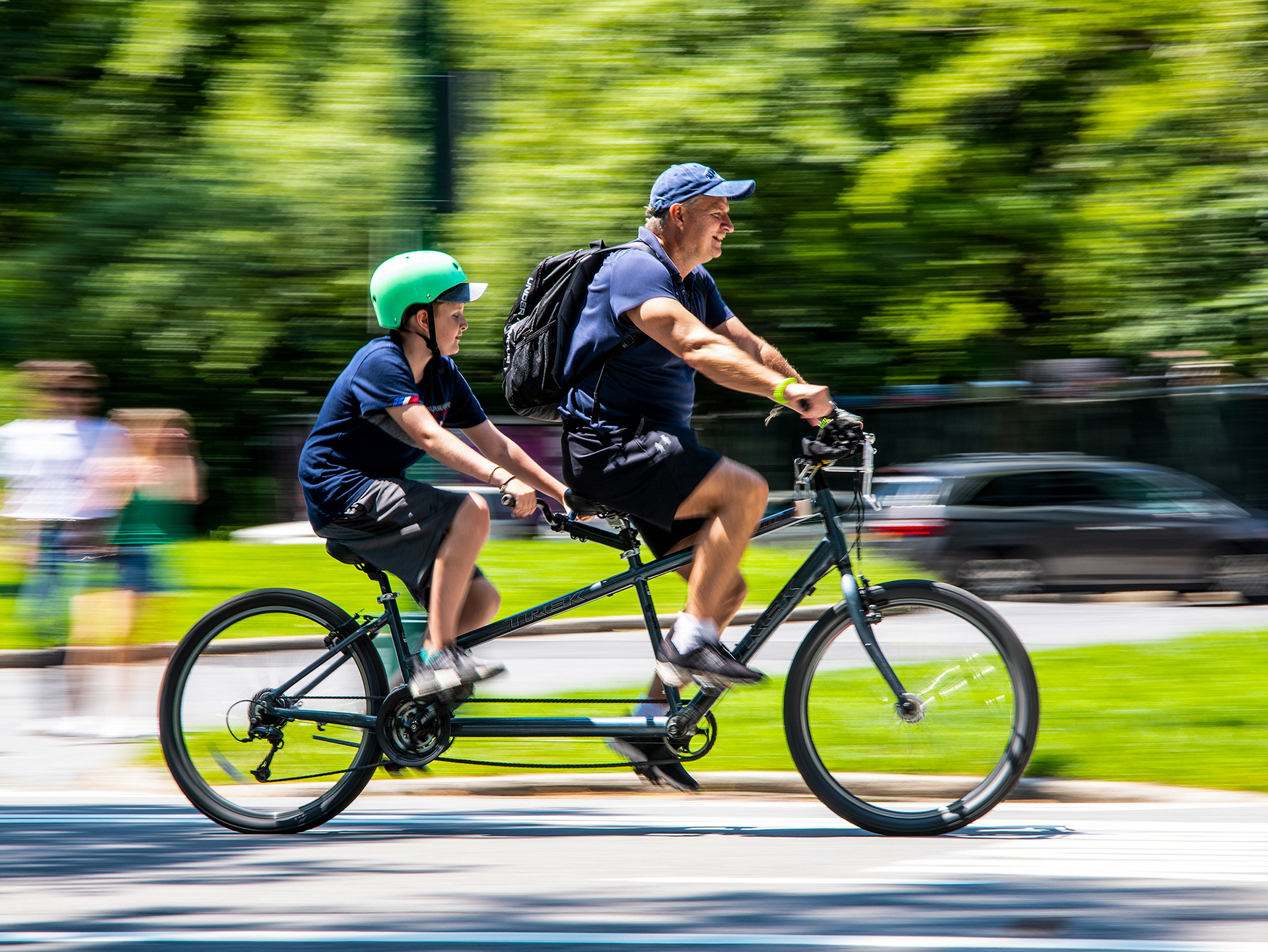 Tandem Bicycle, Central Park, New York City