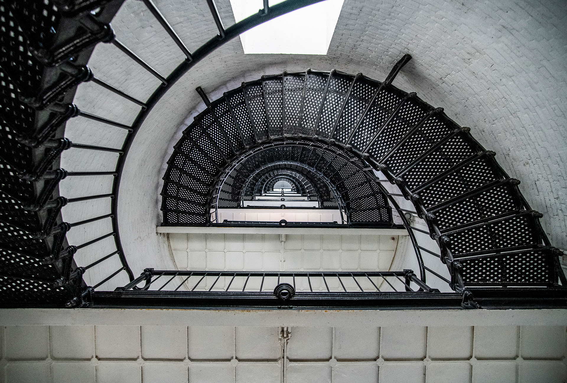 219 Step Staircase, St. Augustine Lighthouse, St. Augustine, Florida