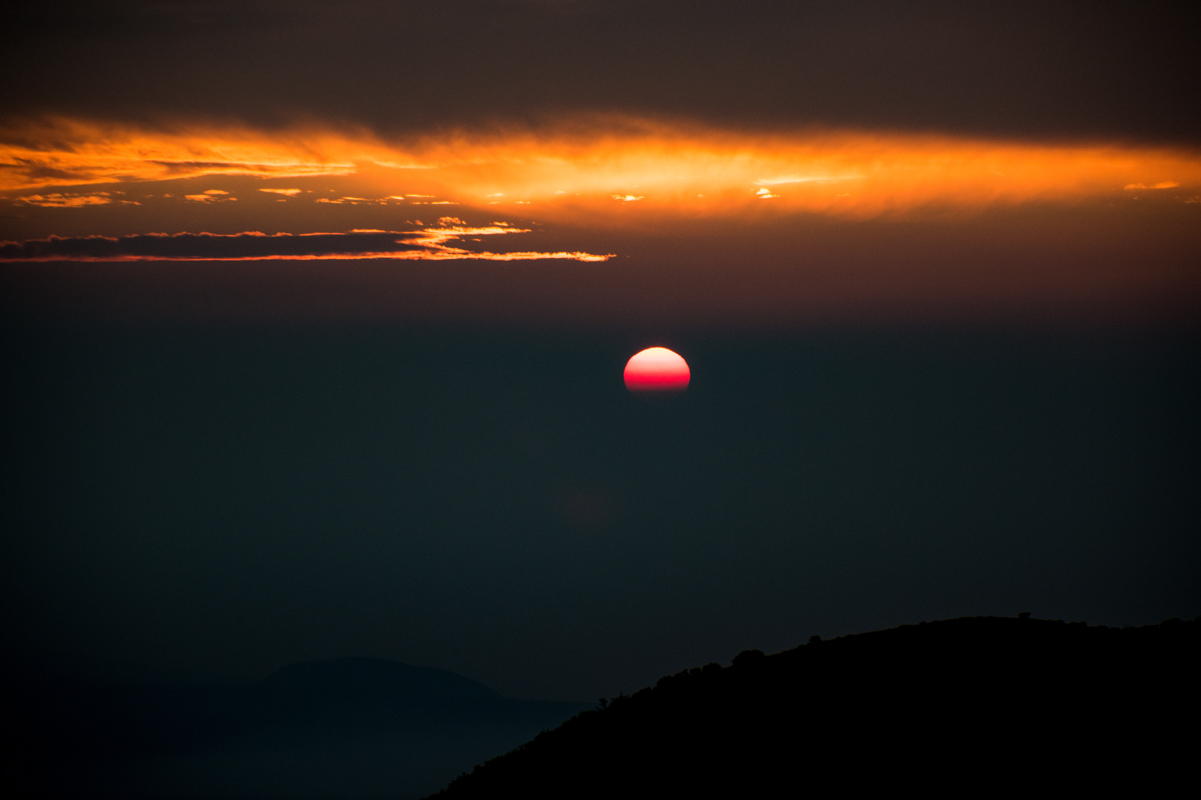 Sunset From Mauna Kea, Hawaii