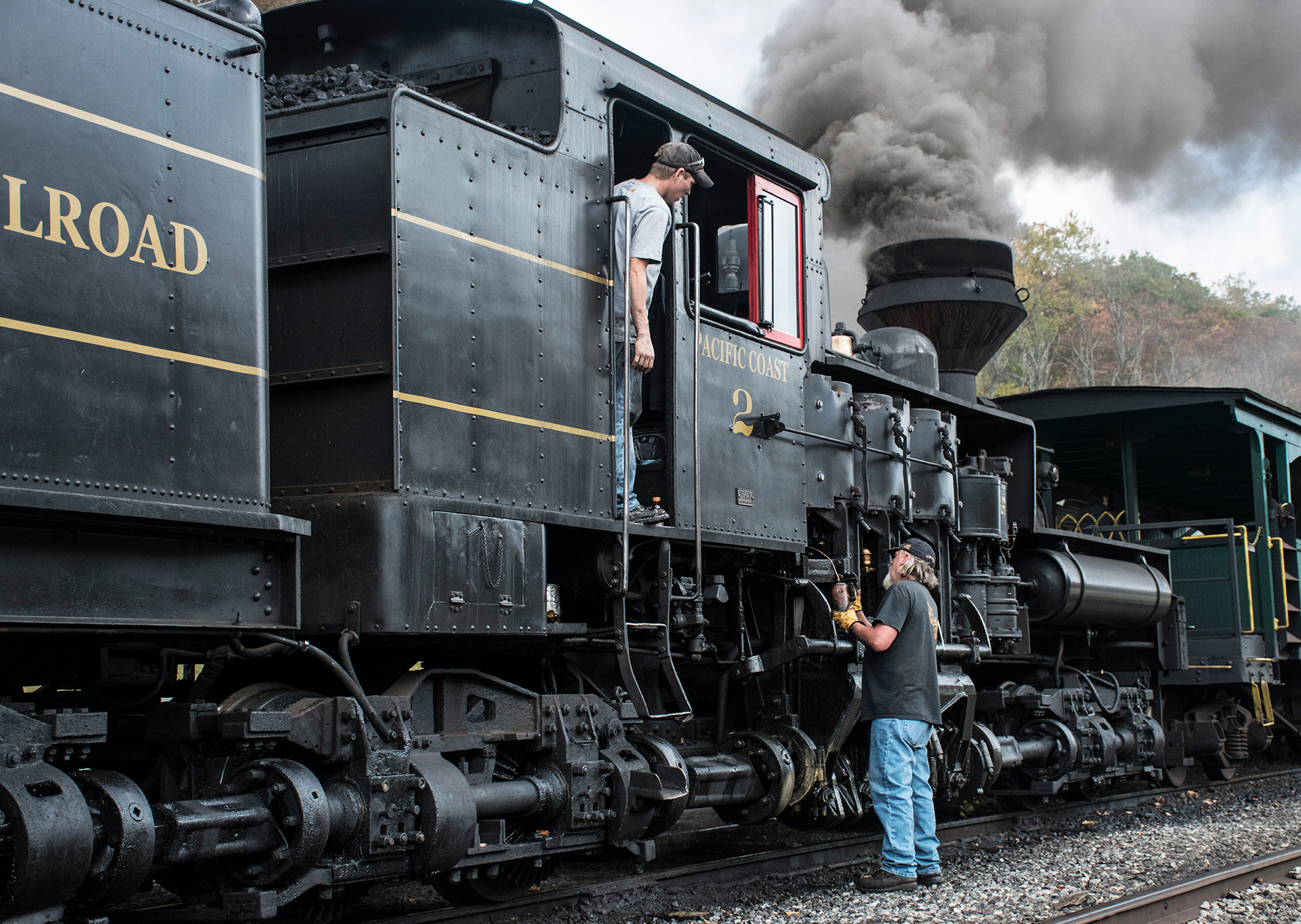 Getting Her Ready, Cass, West Virginia