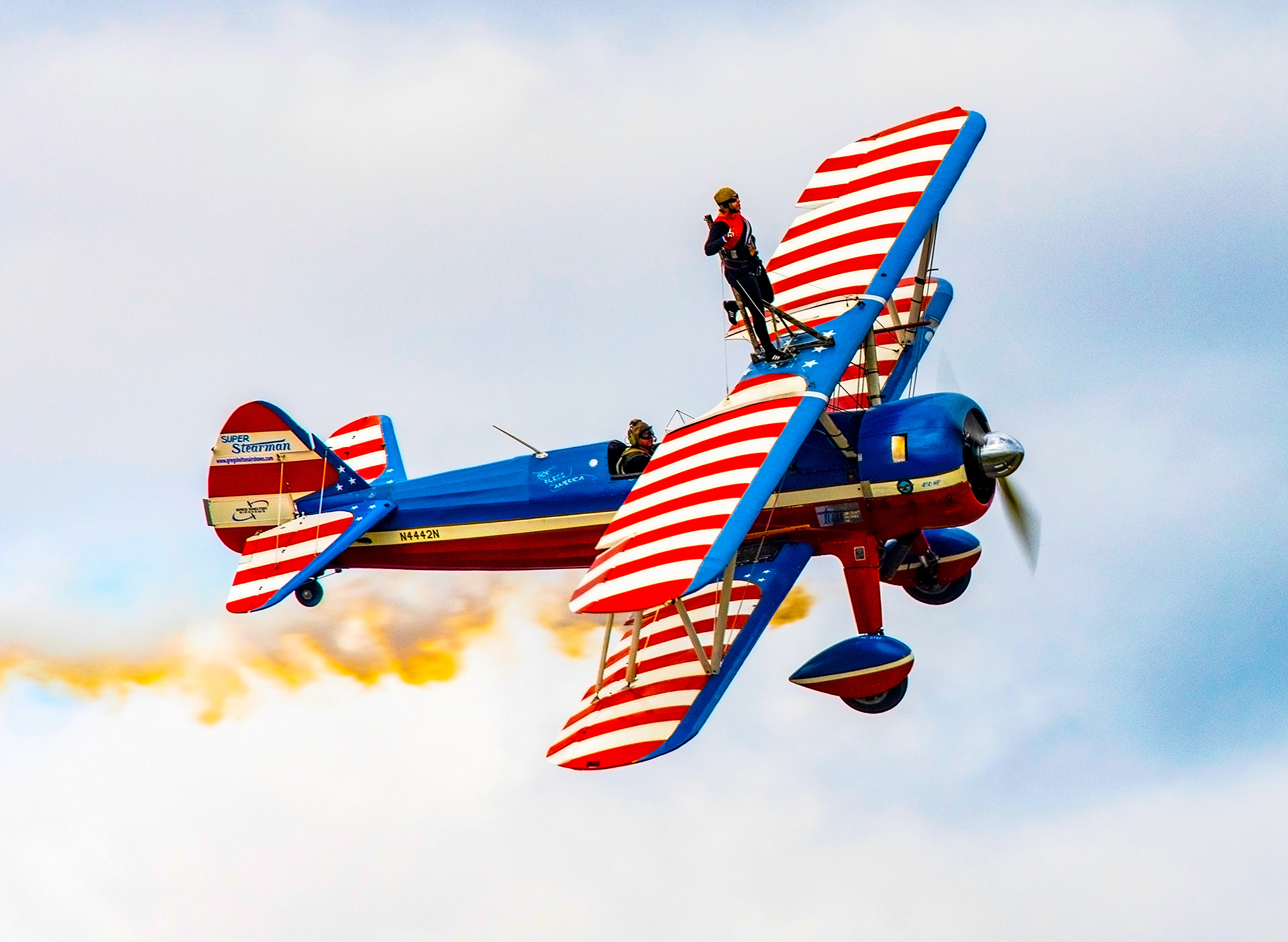 Wingwalker, JAX Airshow, Florida