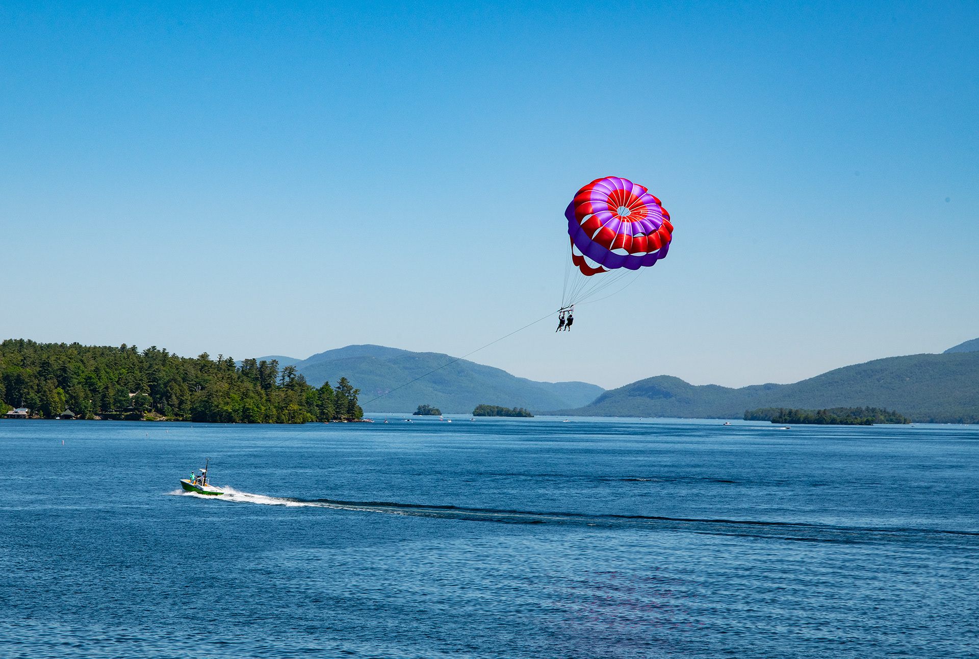Parasail, Lake George, New York