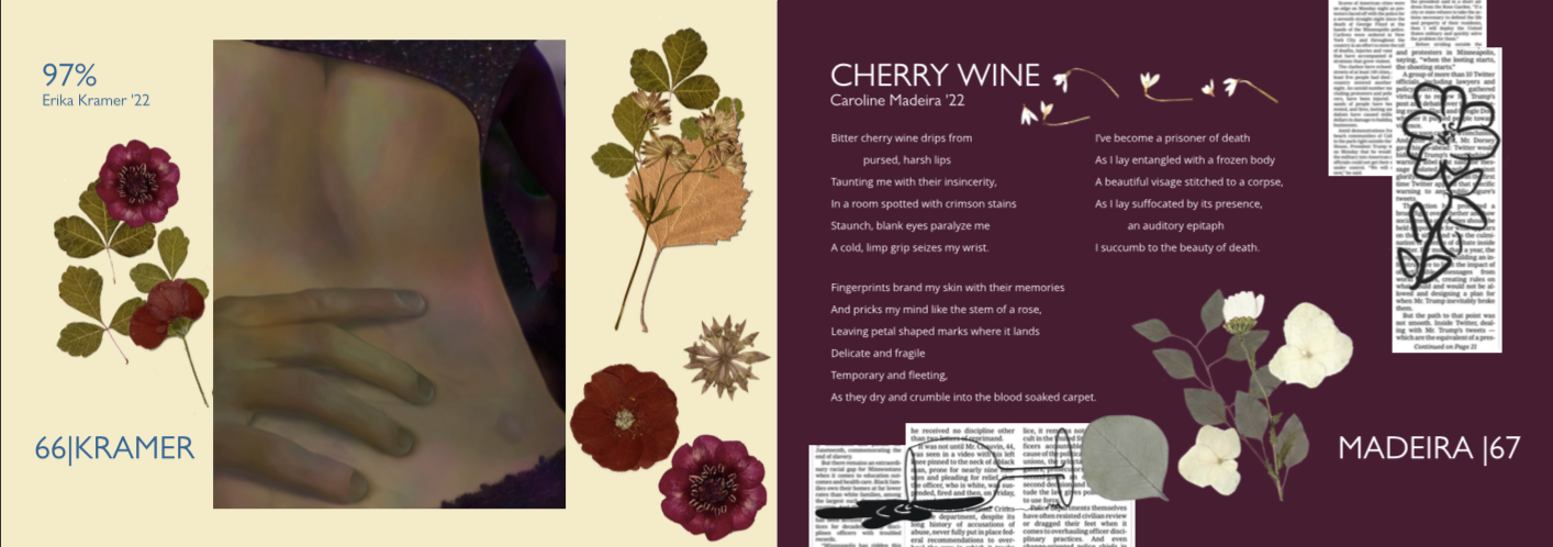 Page Layout. Drawings by Erika Kramer.