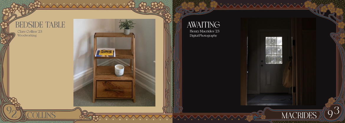 Page Layout by Caroline Madeira. Page Design by William Sargent.