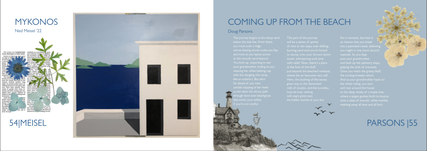 Page Layout. Drawings by William Sargent.