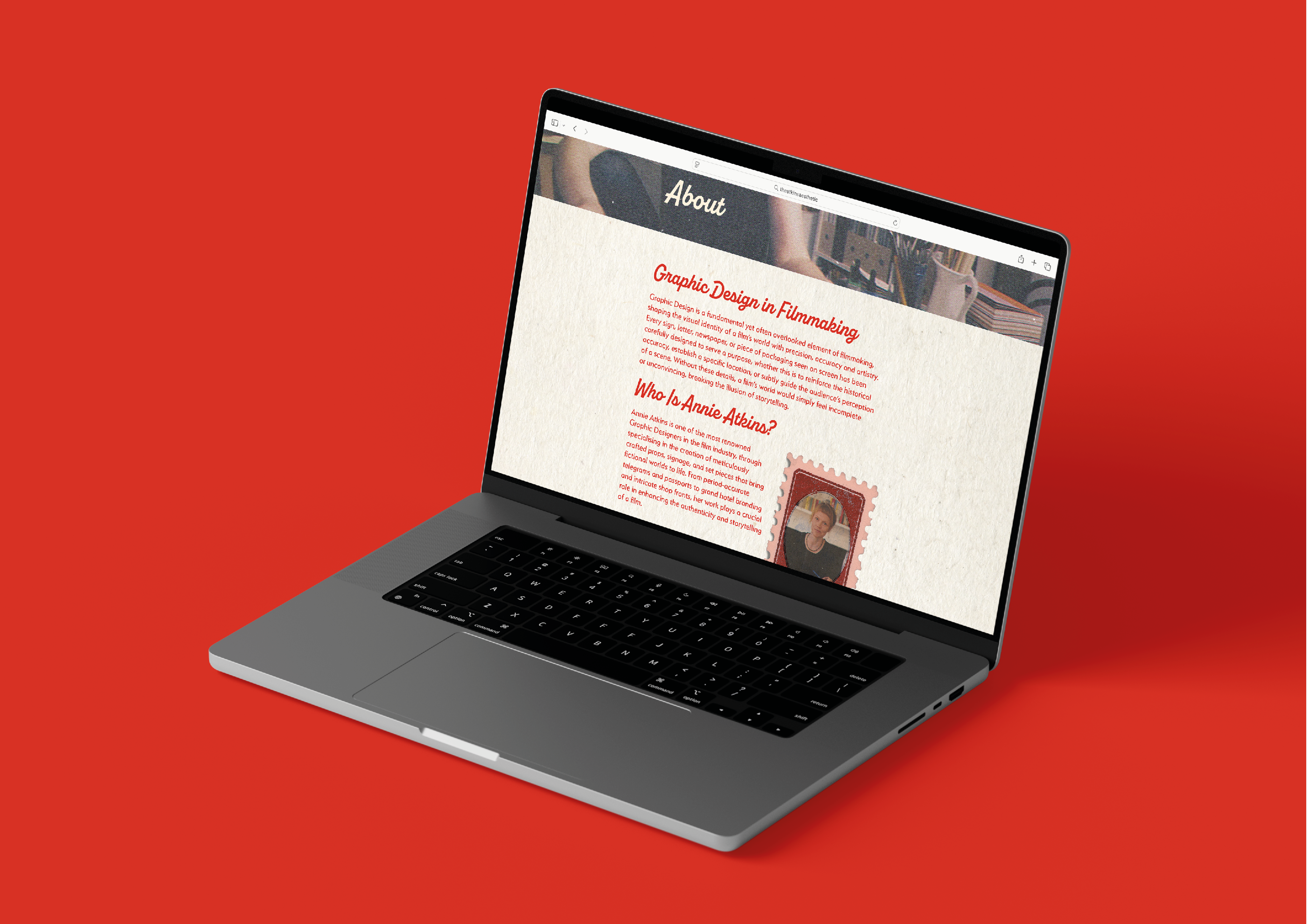 The brand website has more information about the exhibition and would be where customers could book tickets and read reviews etc.