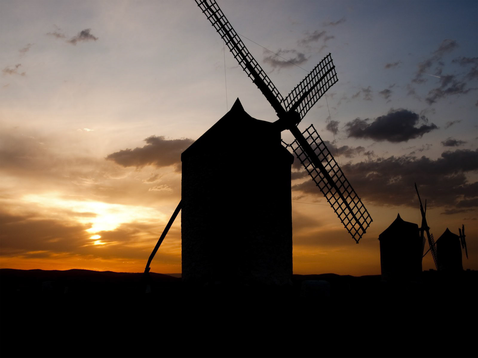 Windmills at Consuegra, Spain