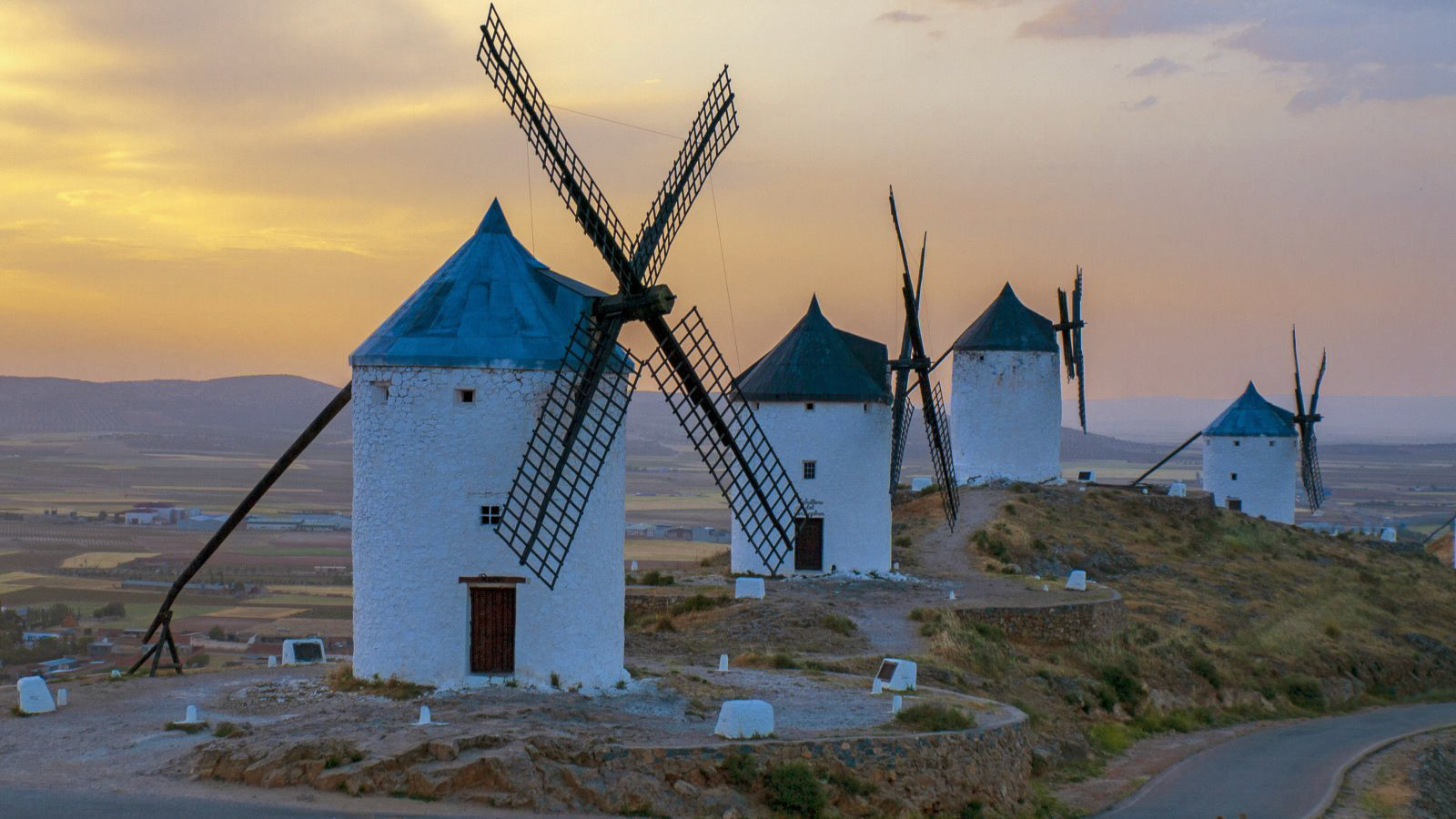 Windmills at Consuegra, Spain