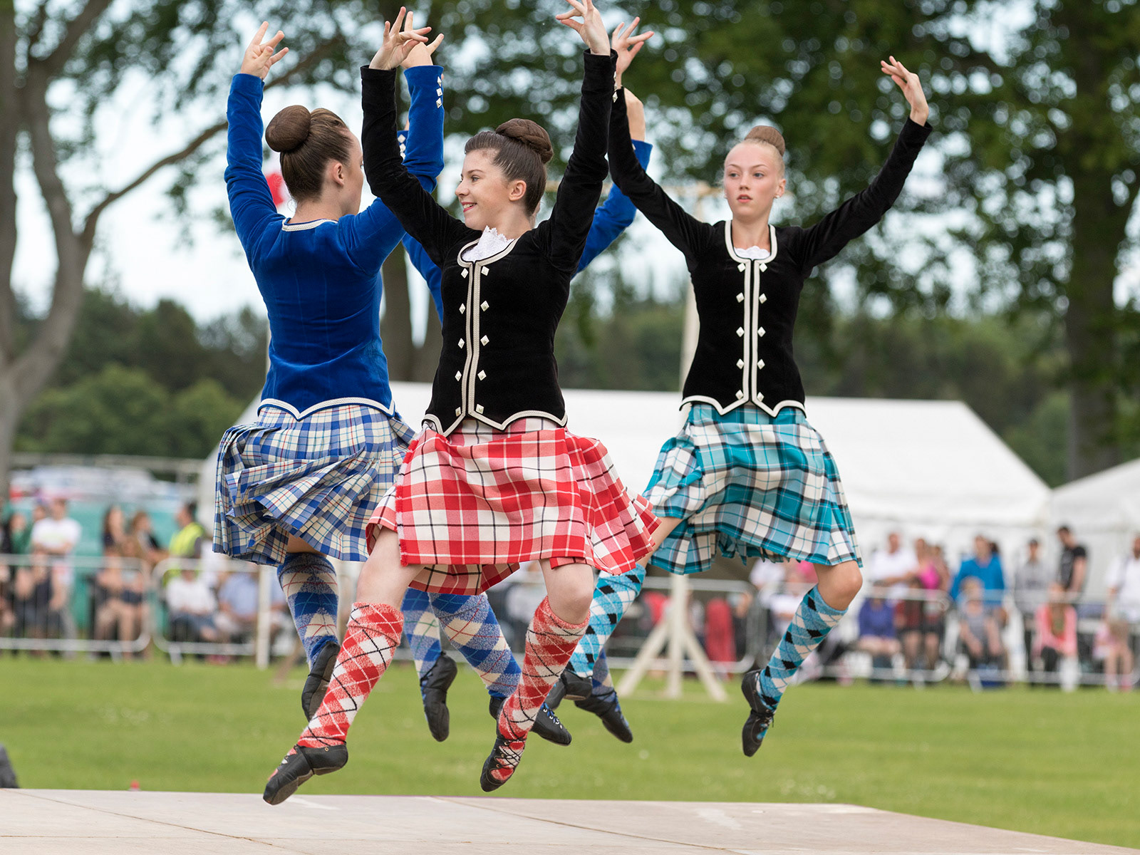 Highland Dancers at Aberdeen Highland Games