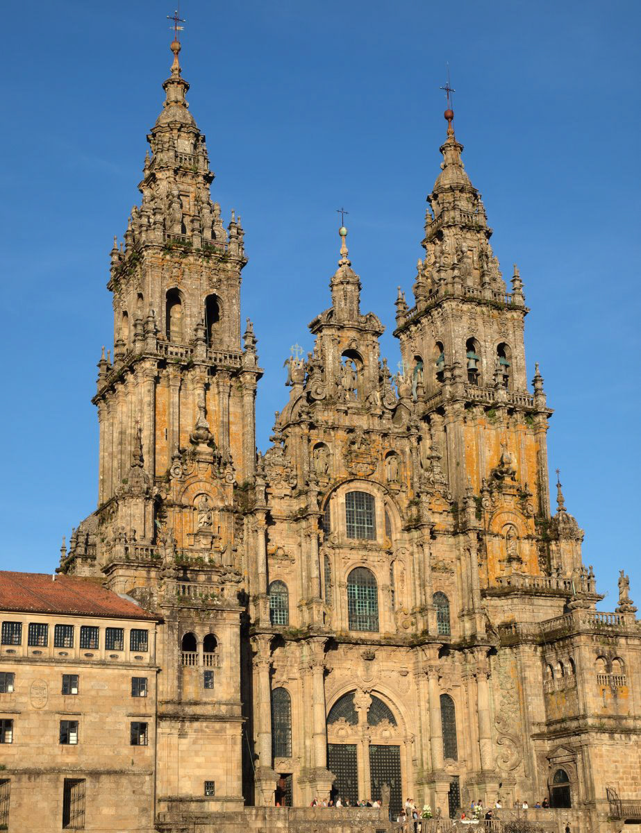The Cathedral at Santiago de Compostela, Spain