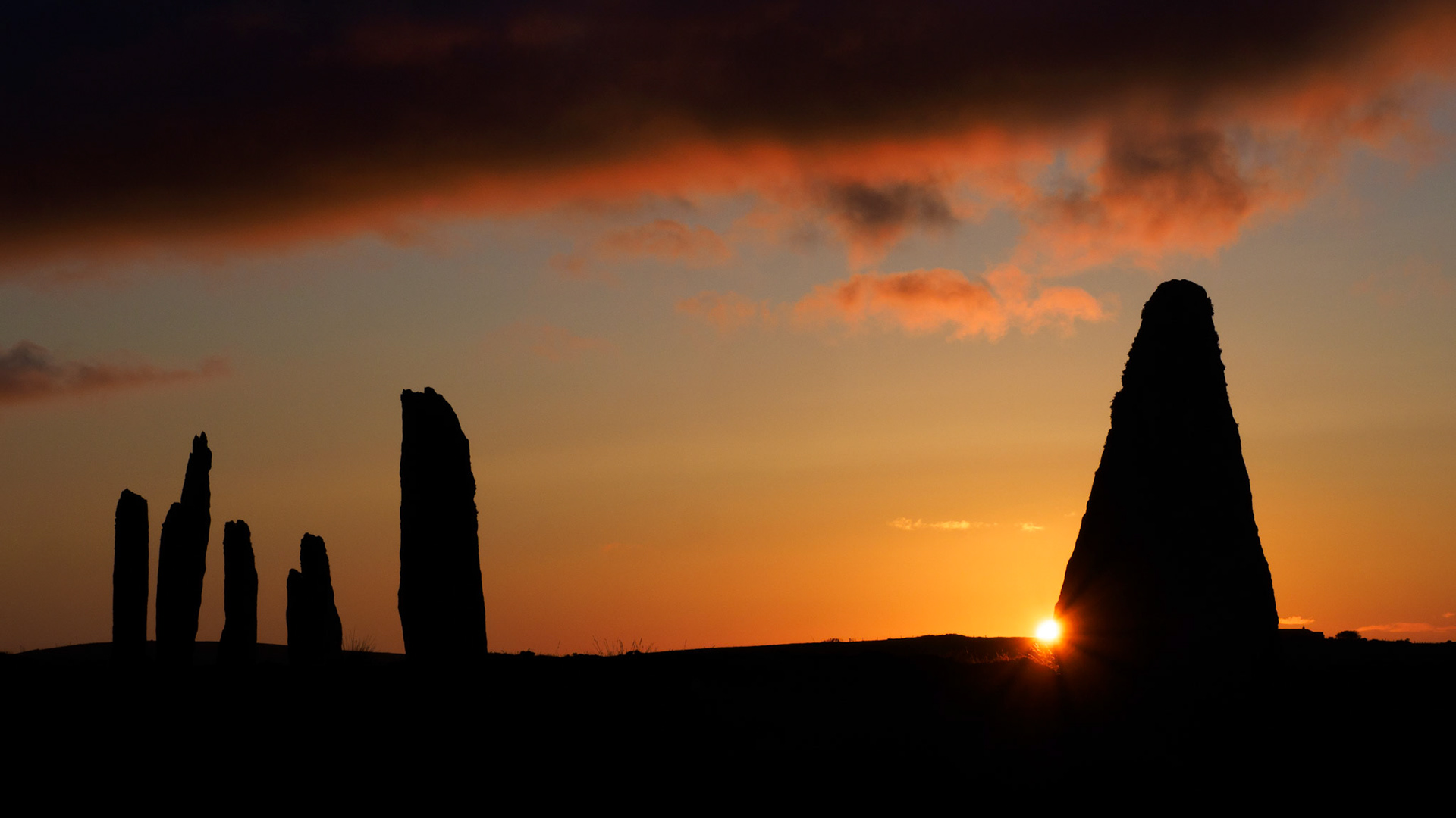 Sunset at the Ring of Brodgar, Orkney