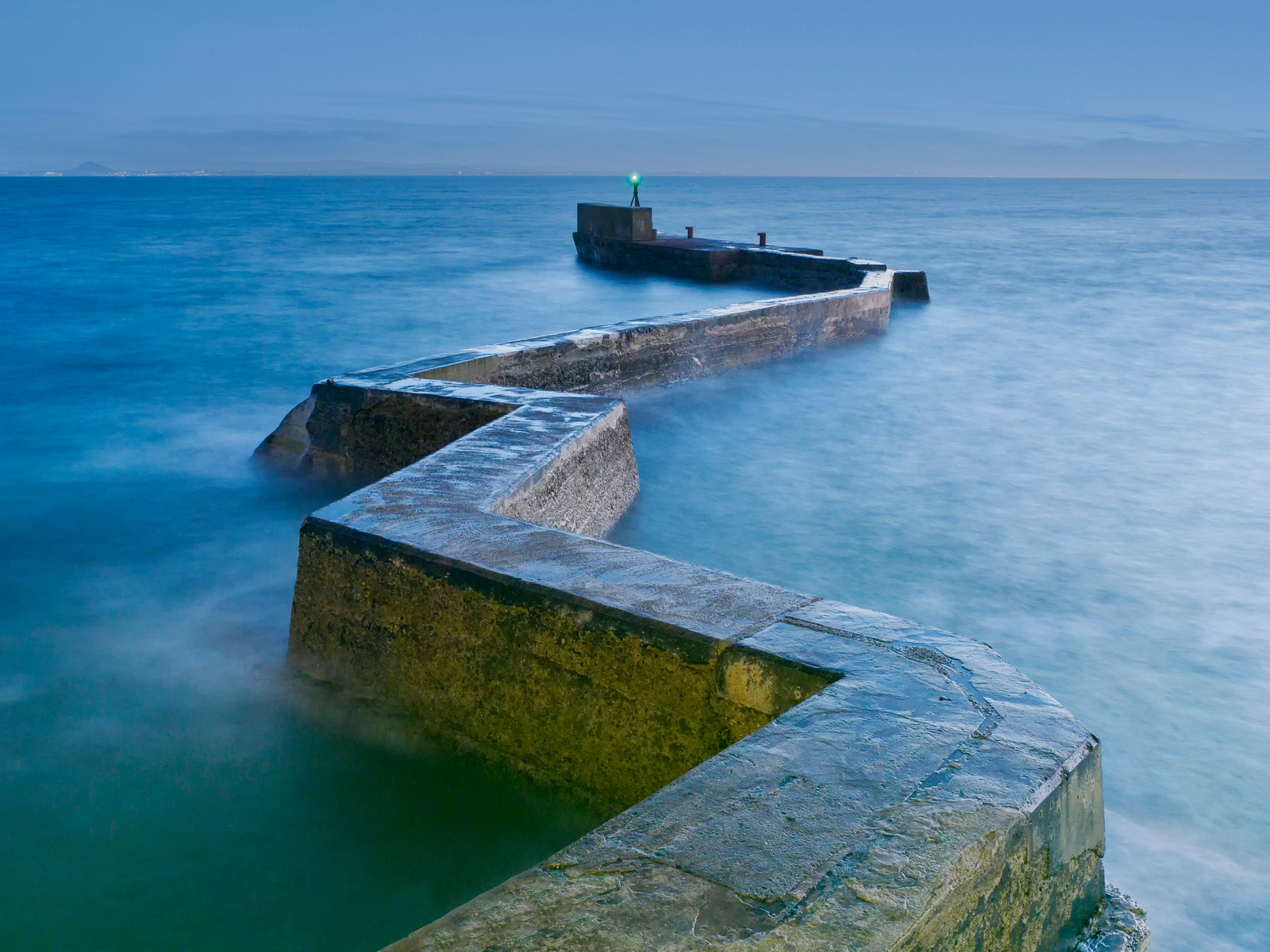 Zig-zag Jetty, St. Monans, Fife