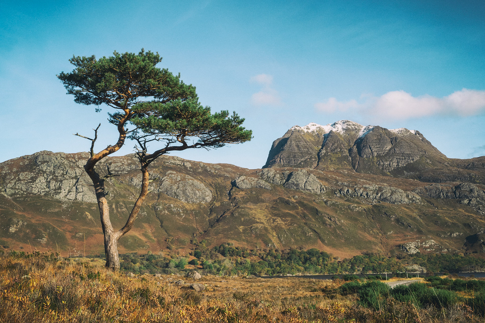 Slioch viewed from across Loch Maree