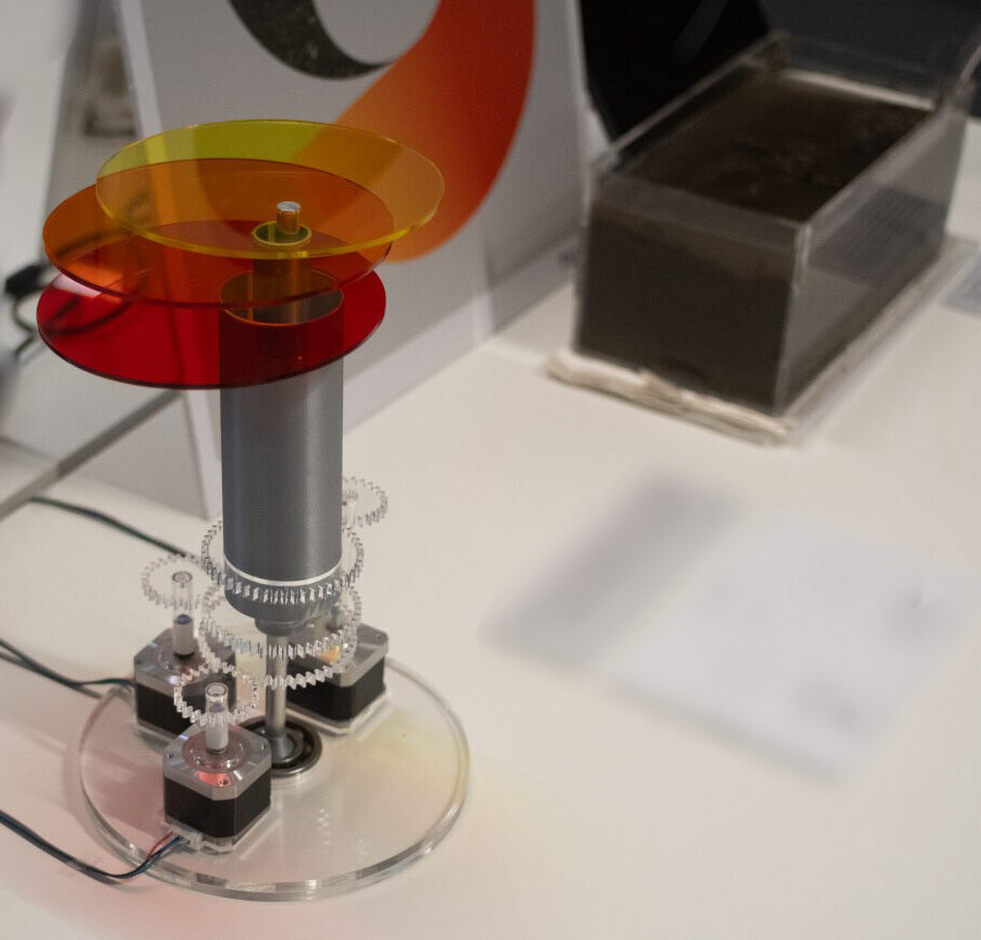Alternative perspective on data when designing with electrogenic bacteria, in project Translating Soil Vibrancy