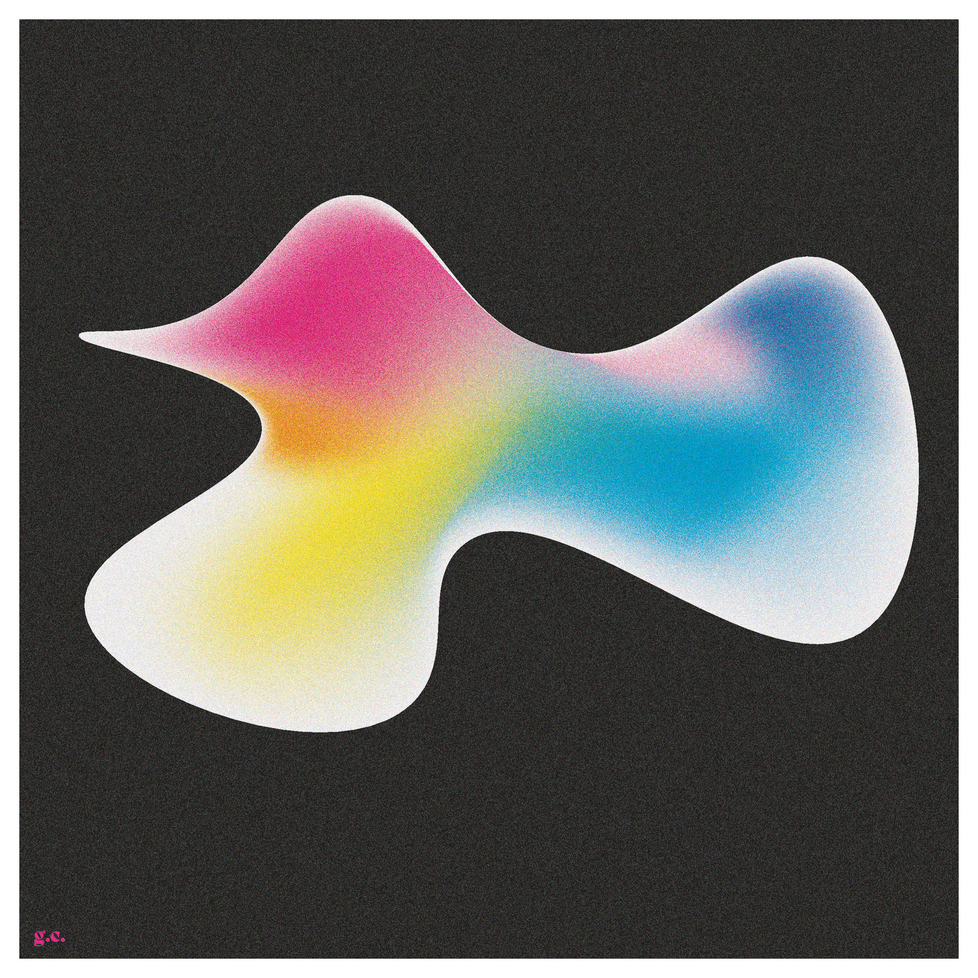 Abstract geluk, Adobe Illustrator oktober 2023.