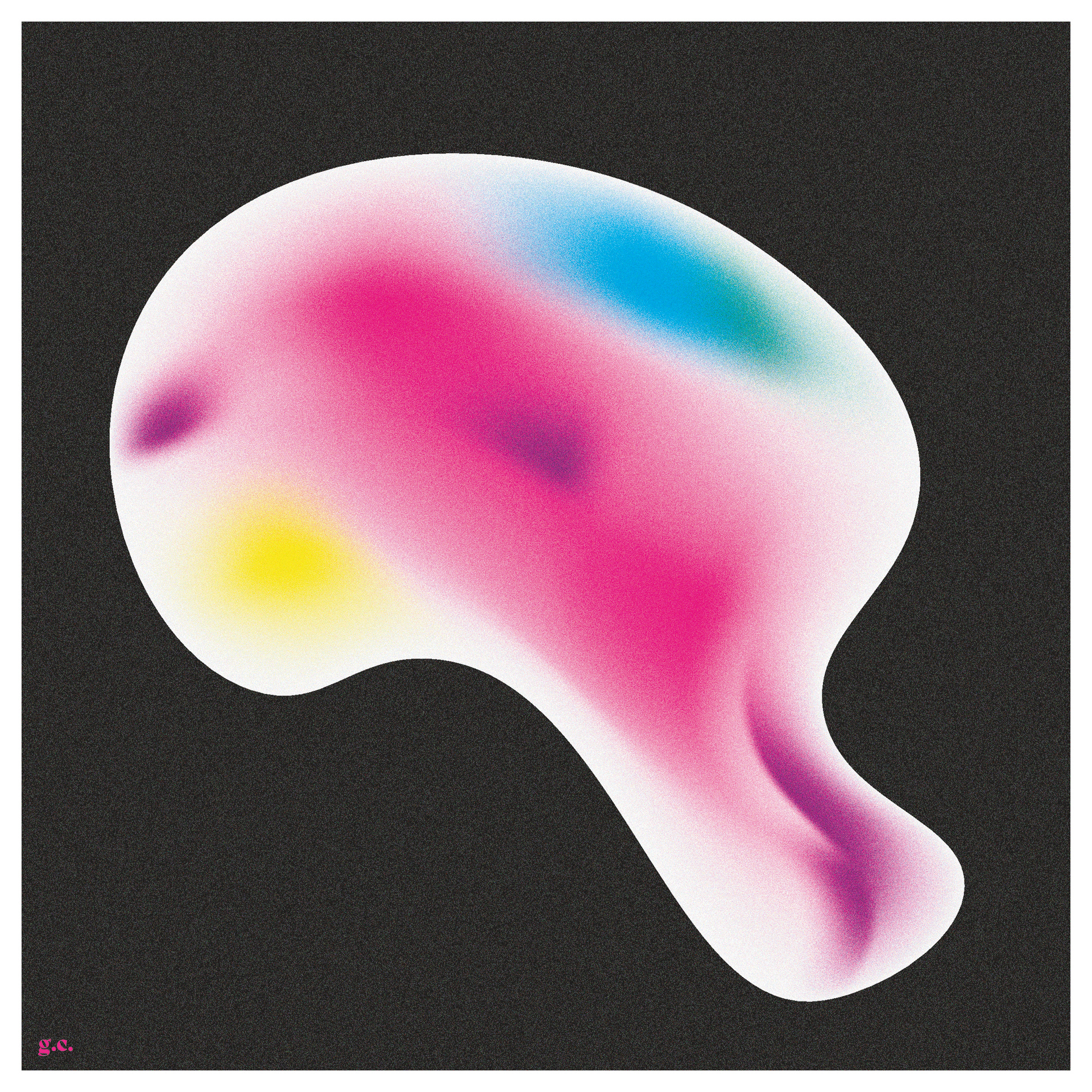 Abstracte liefde, Adobe Illustrator oktober 2023.