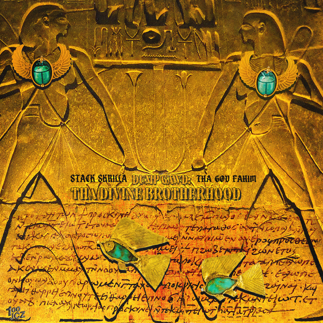 CONCEPTUAL FRONT COVER ART FOR STACK SKRILLA X THA GOD FAHIM JOINT ALBUM