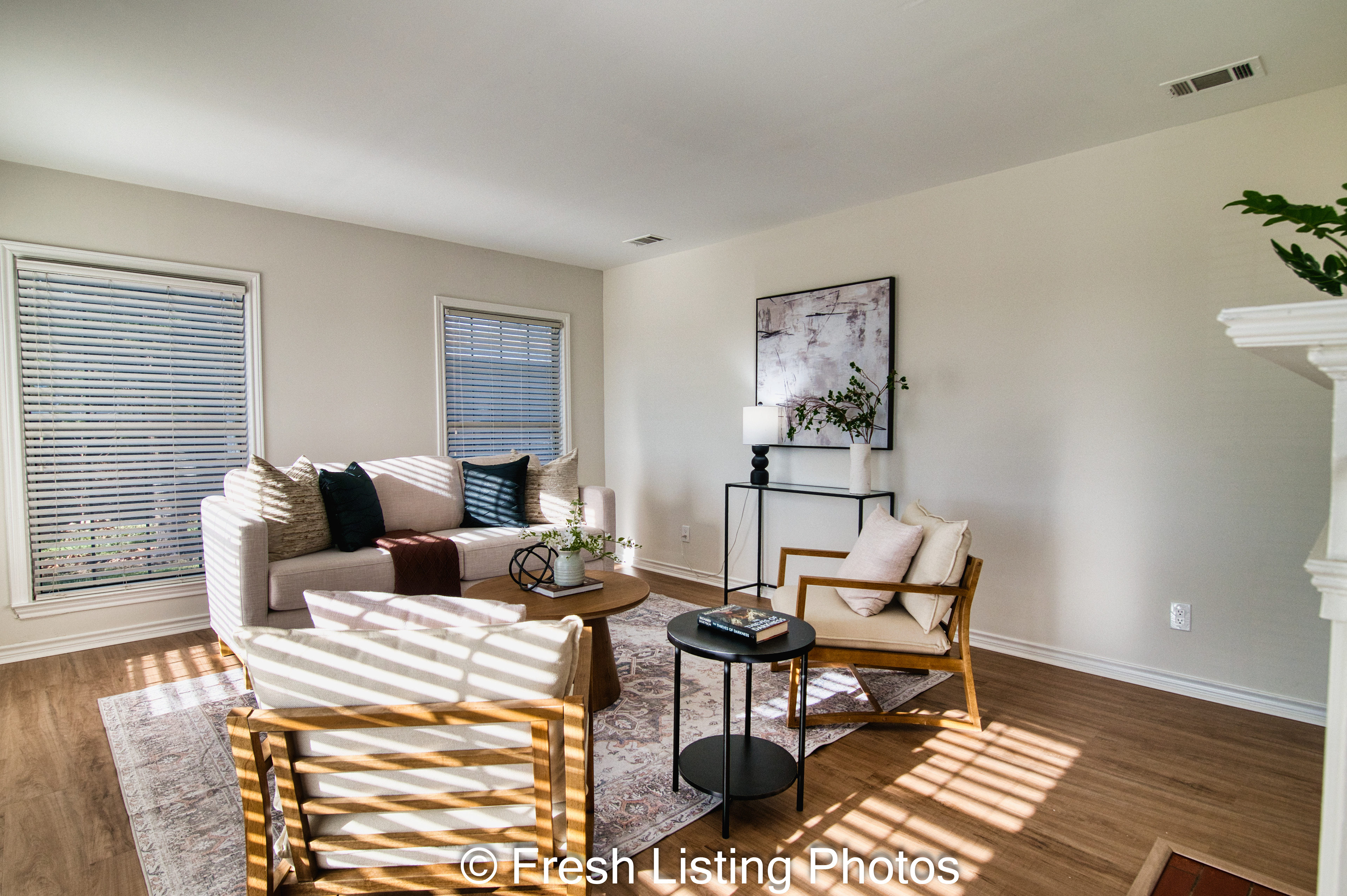 furnished family room