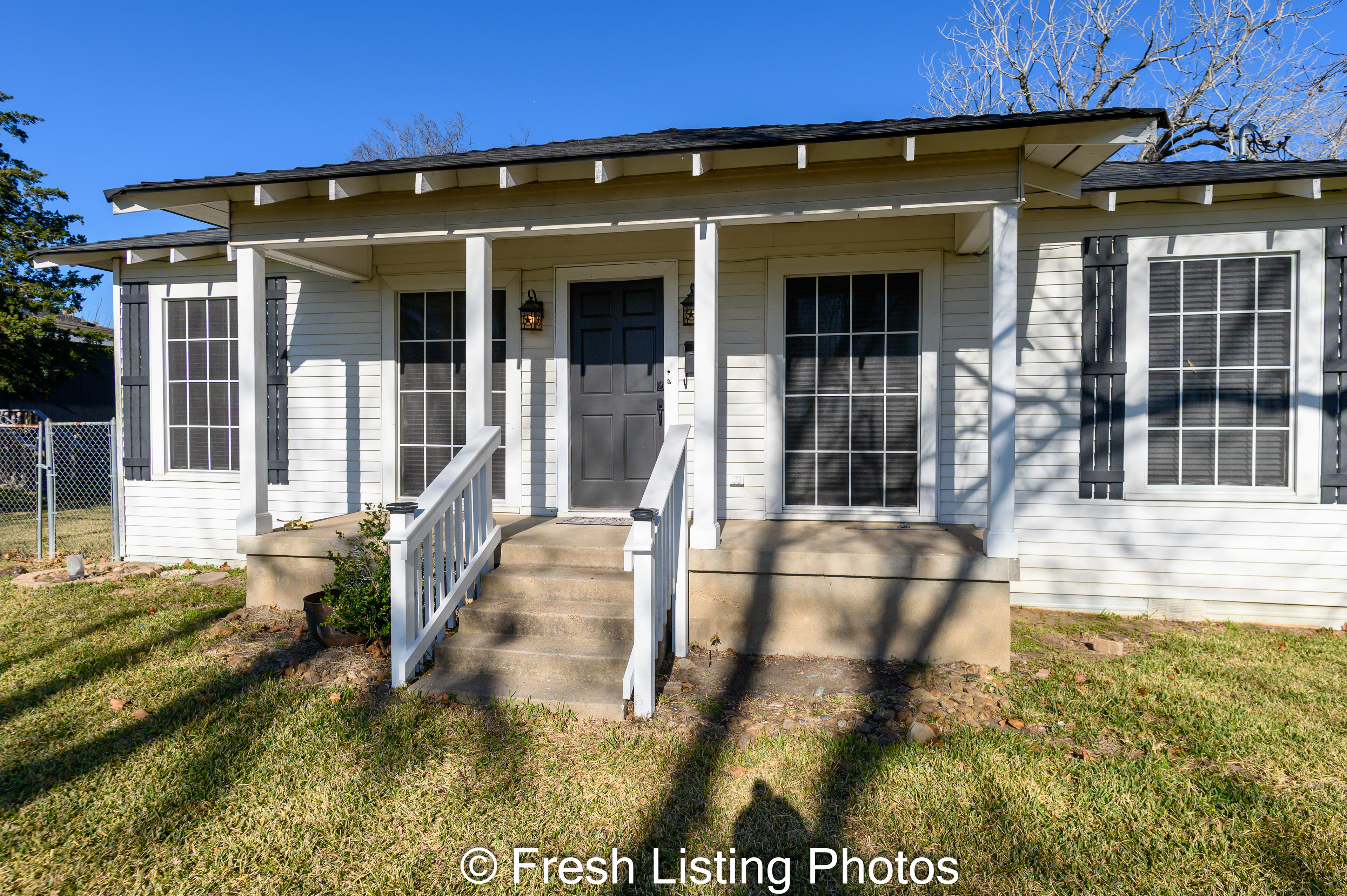 Front exterior 1950s residential property