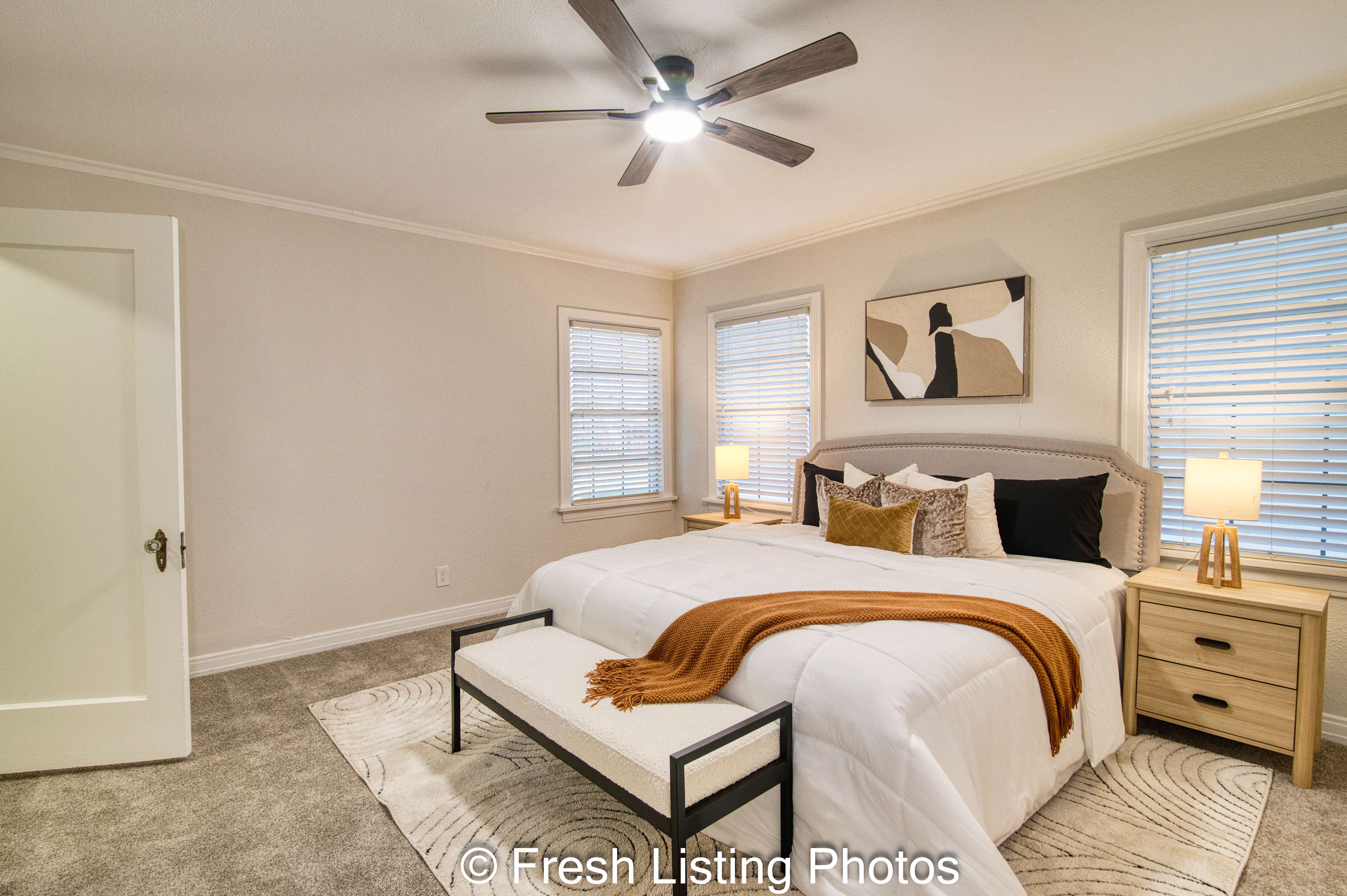 Primary bedroom view