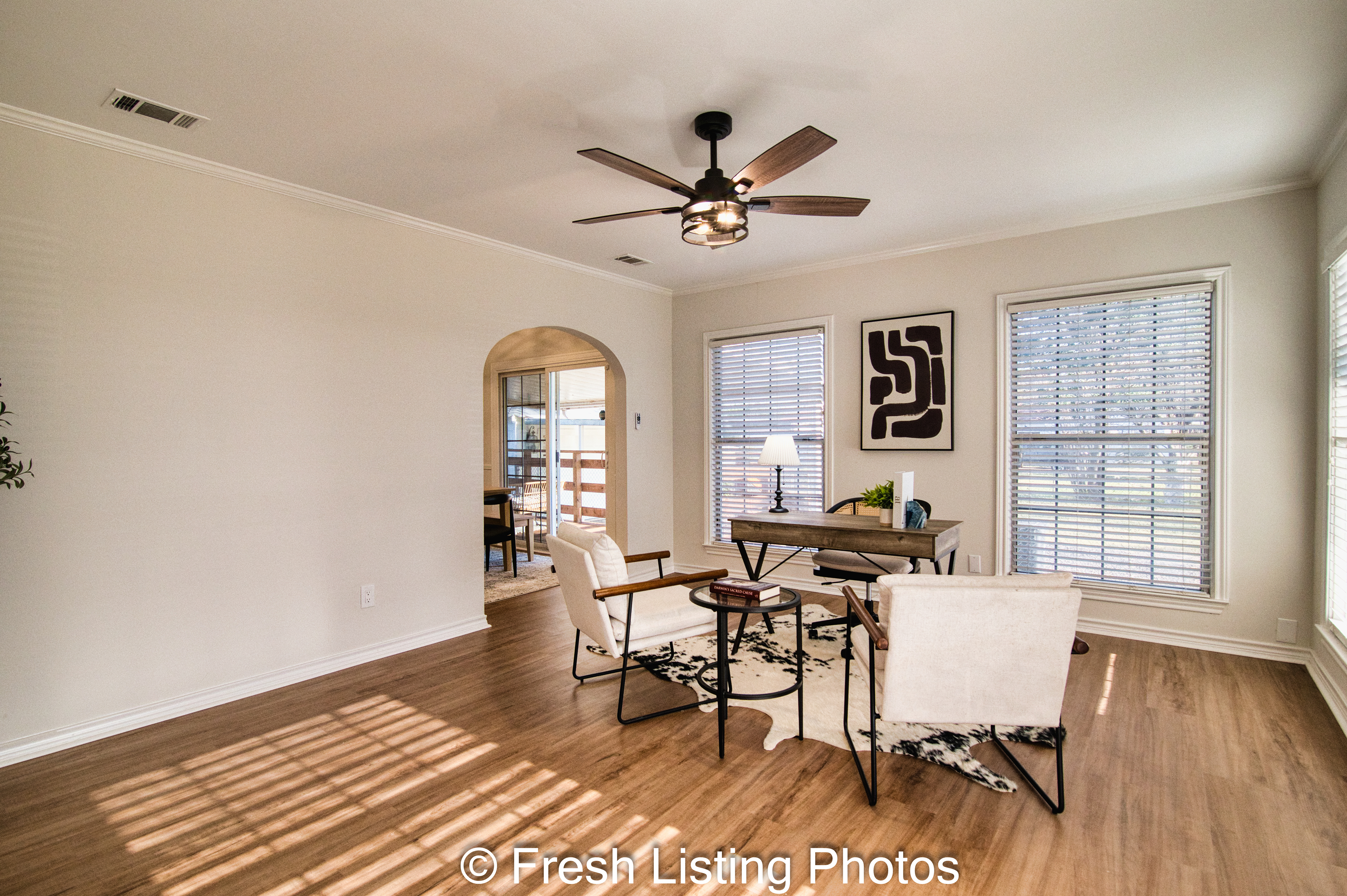 Furnished living room