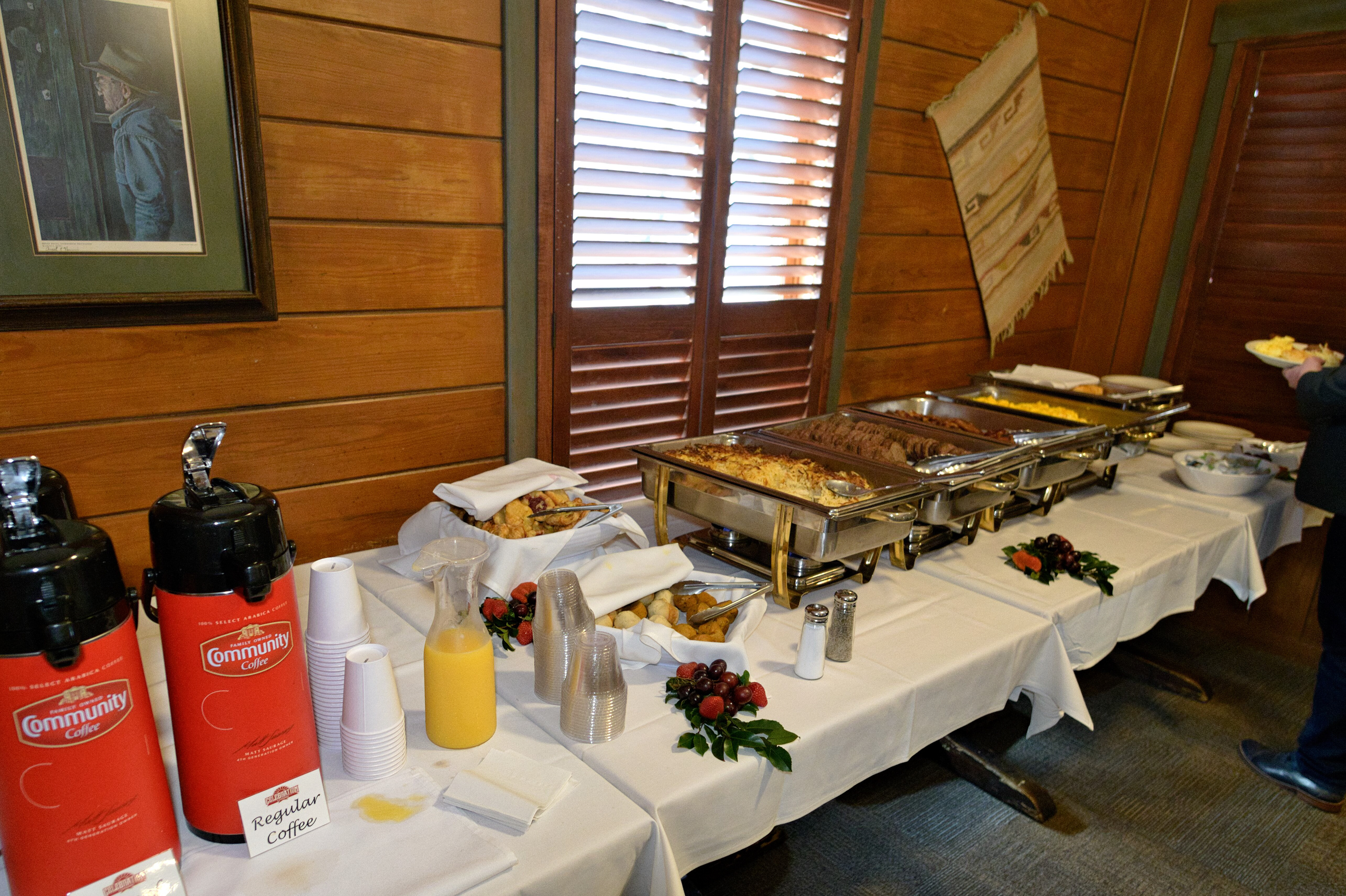 MetroTex Area Meeting meal choices