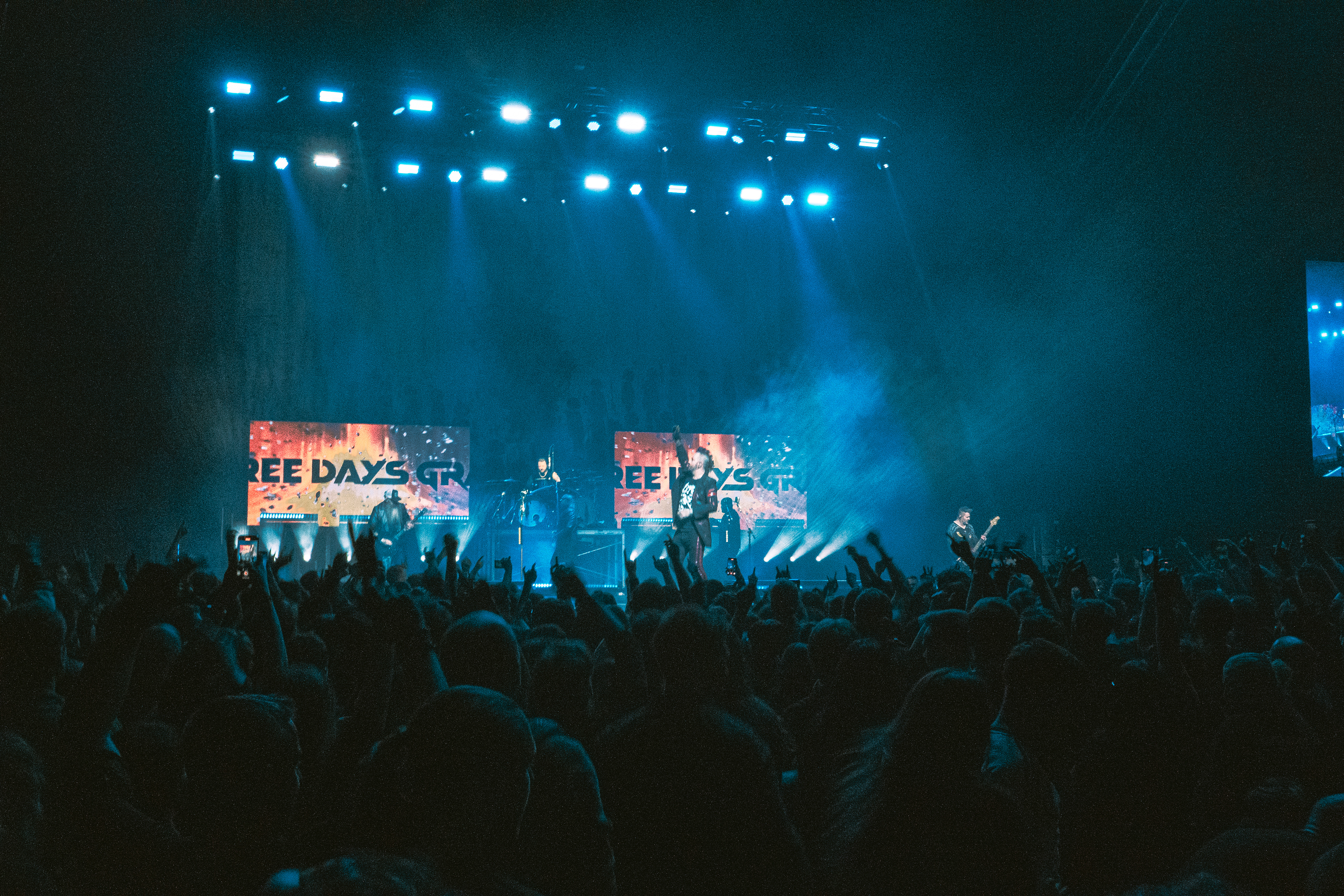 Rock photography: Three Days Grace live at Atlas Arena, Poland.