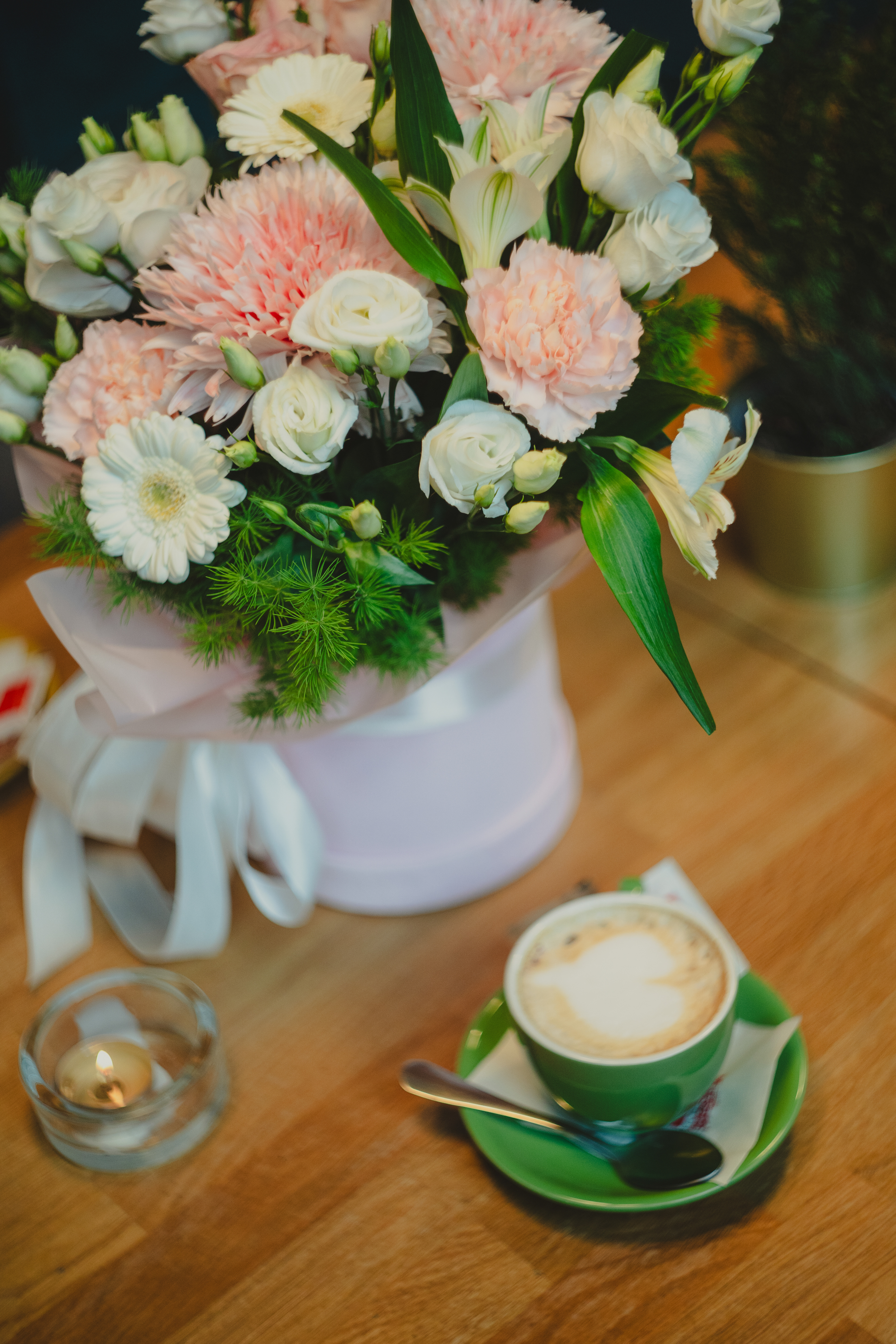 Рекламная фотосъемка цветов к 14 февраля, Вроцлав.