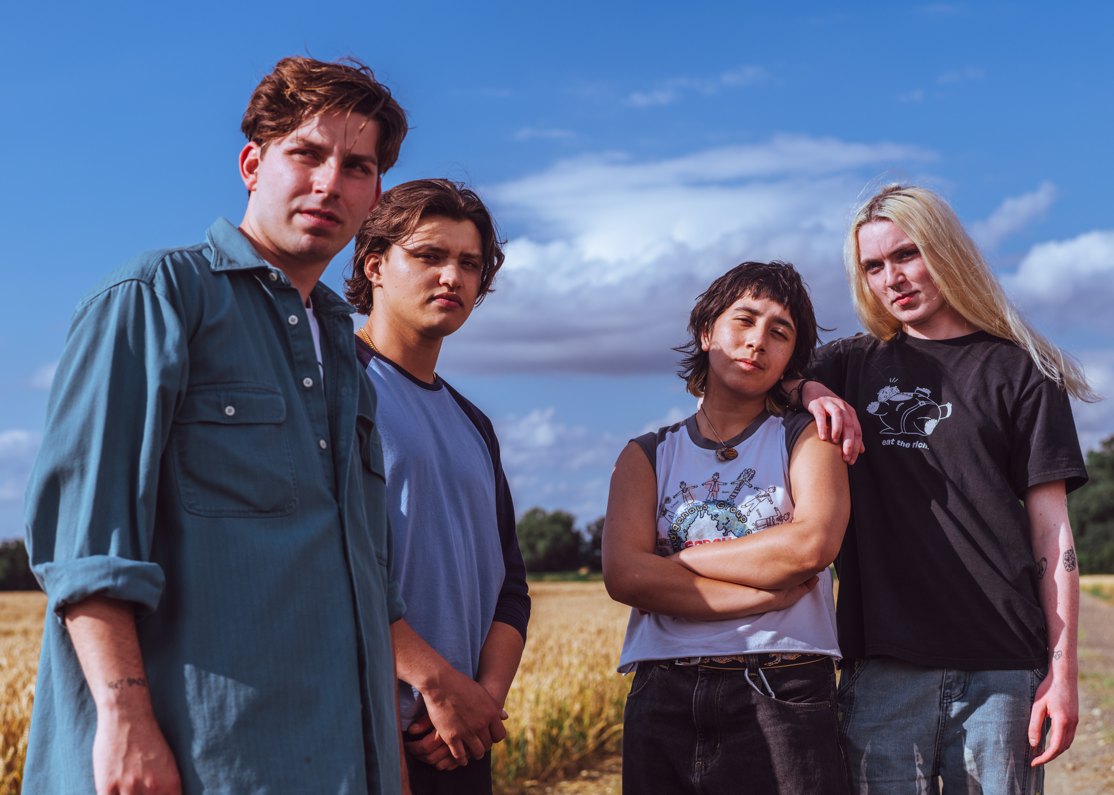 Pisces band photo session