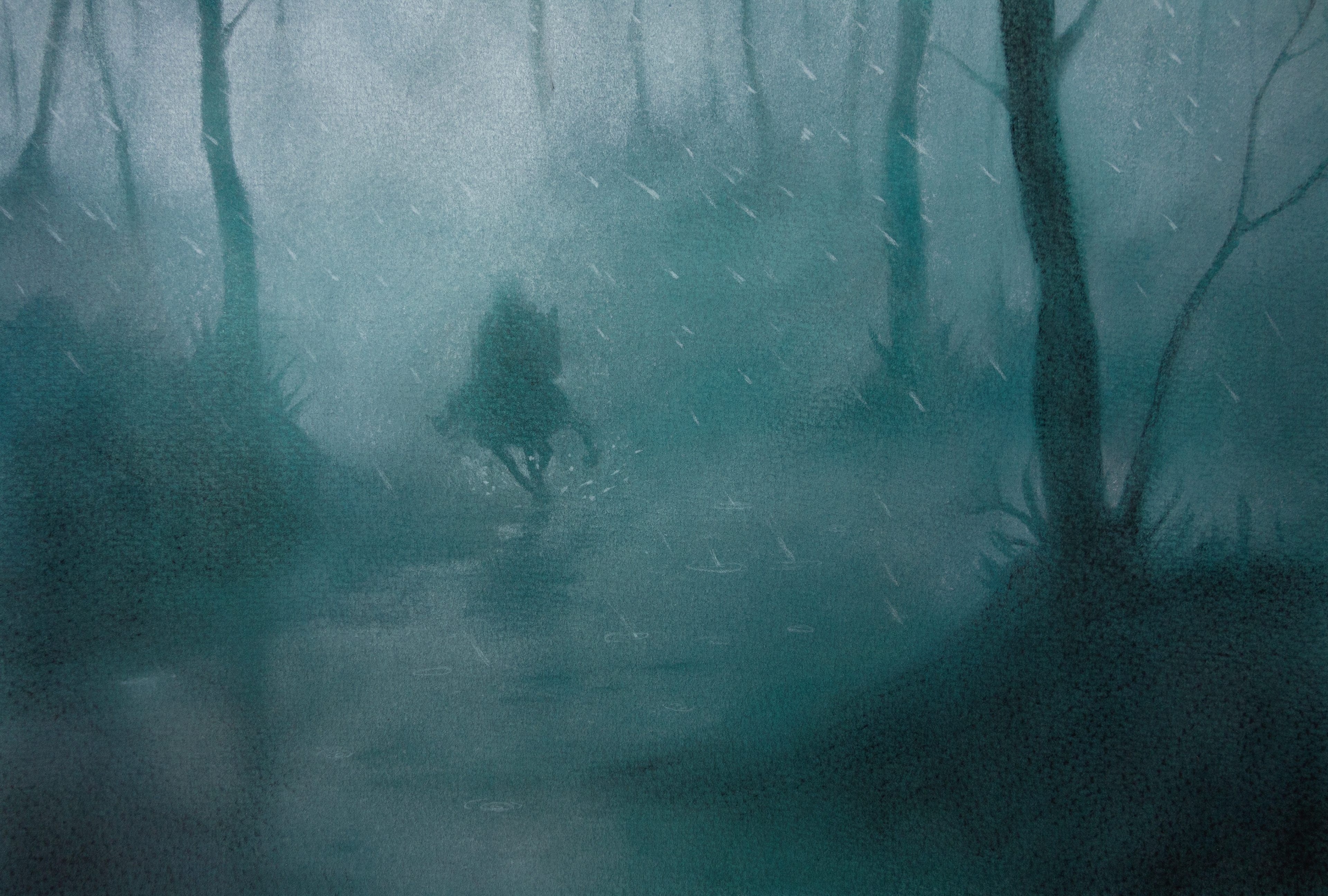 Illustration zu Goethes "Erlkönig"