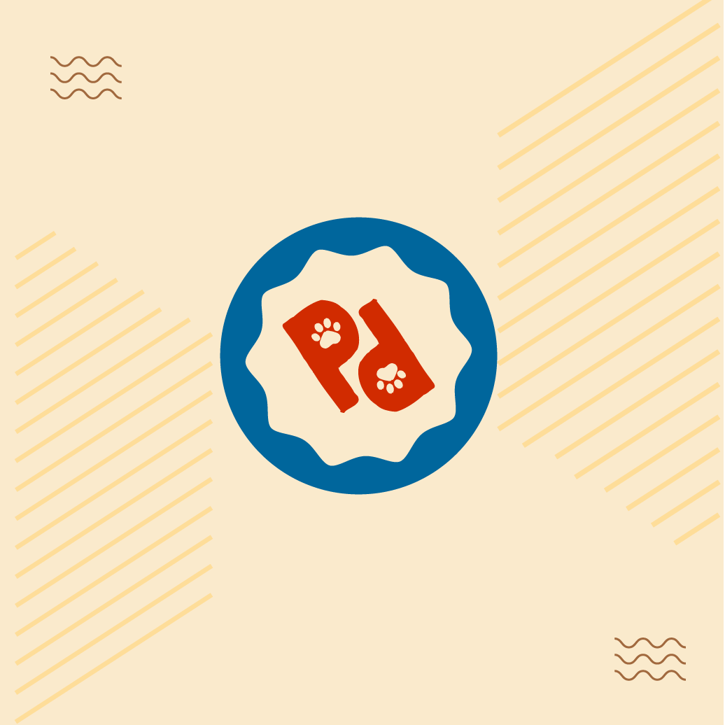 PawsPort secondary logo – playful emblem for adventurous pet owners