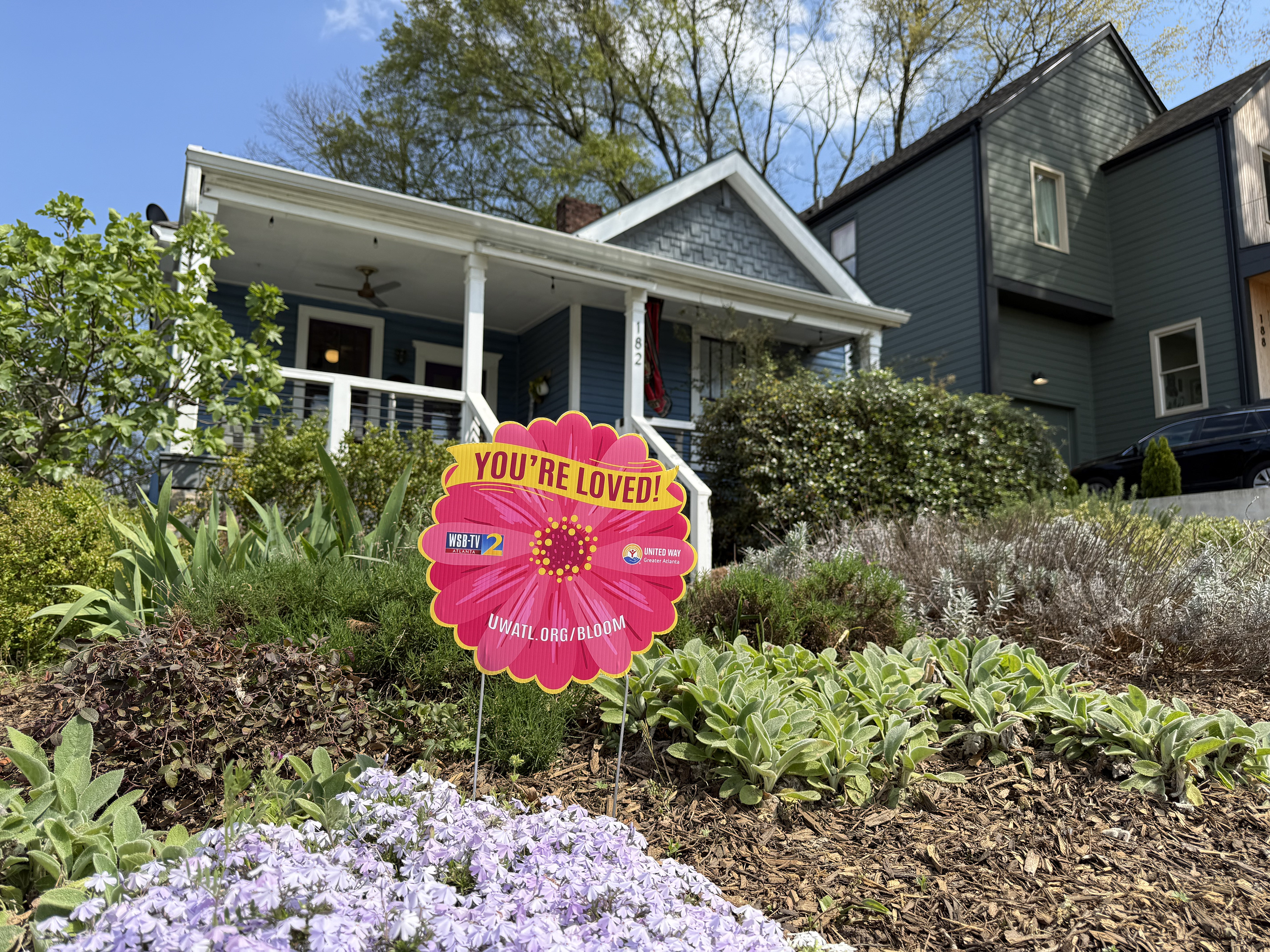 Another yard sign in someones yard.