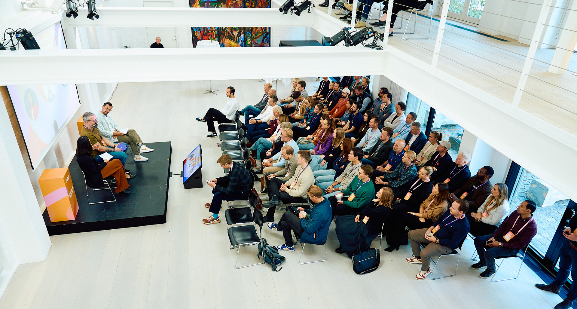 Business reception photographer Copenhagen