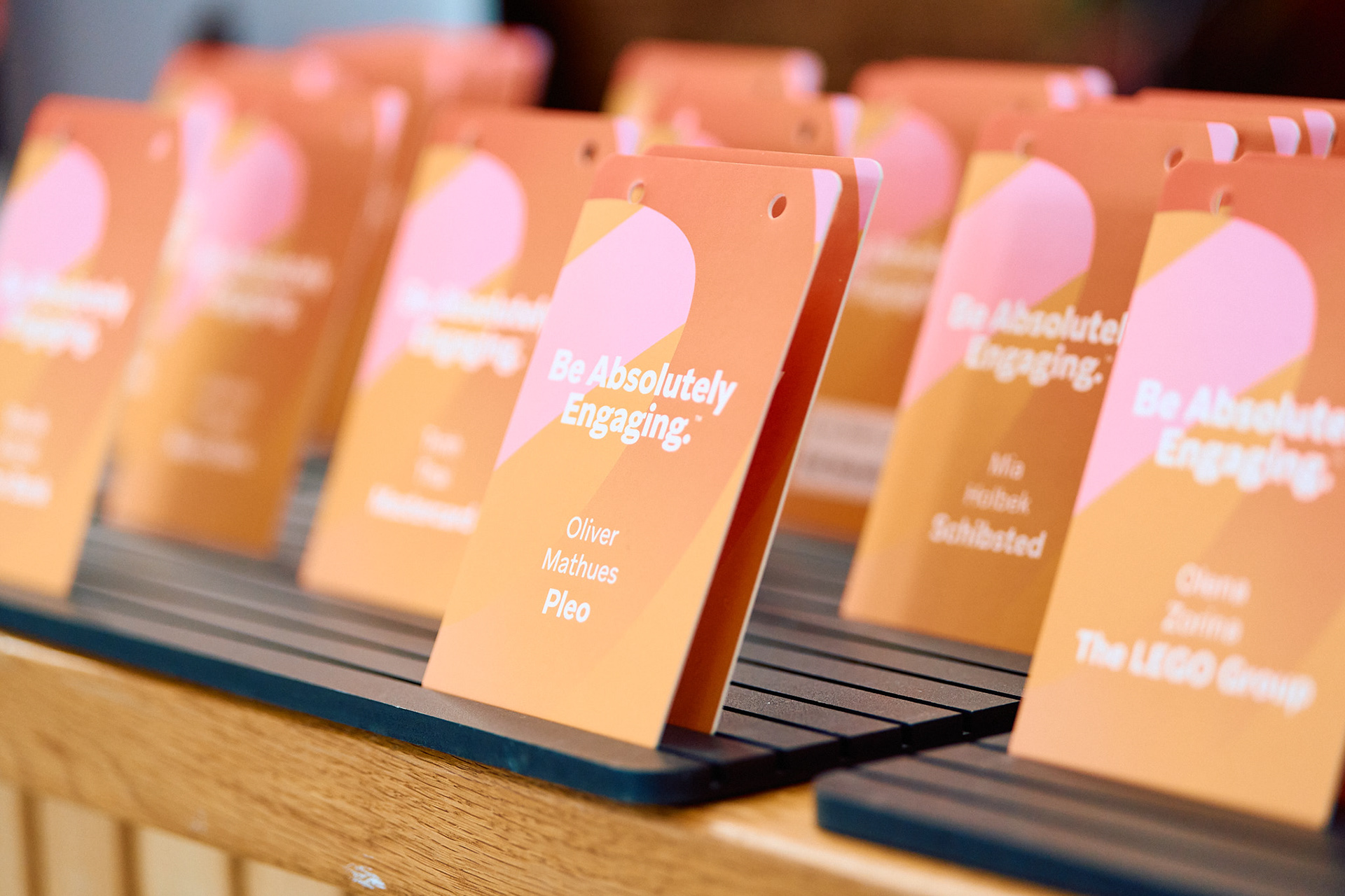 Branded event photo content