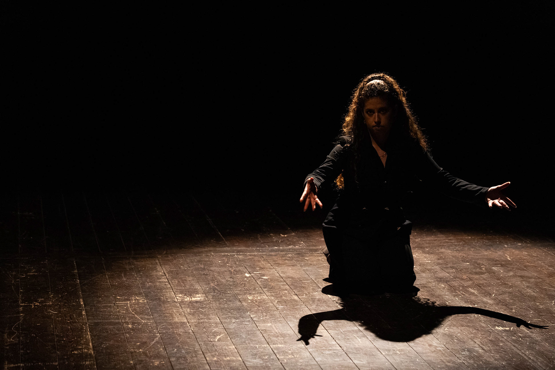 Napoli, 2026, Teatro NEST - Workshop di recitazione a cura di Ciro Esposito. Nella foto Silvia