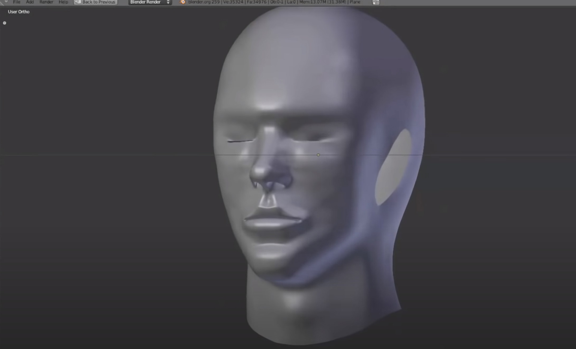 Reference image from tutorial