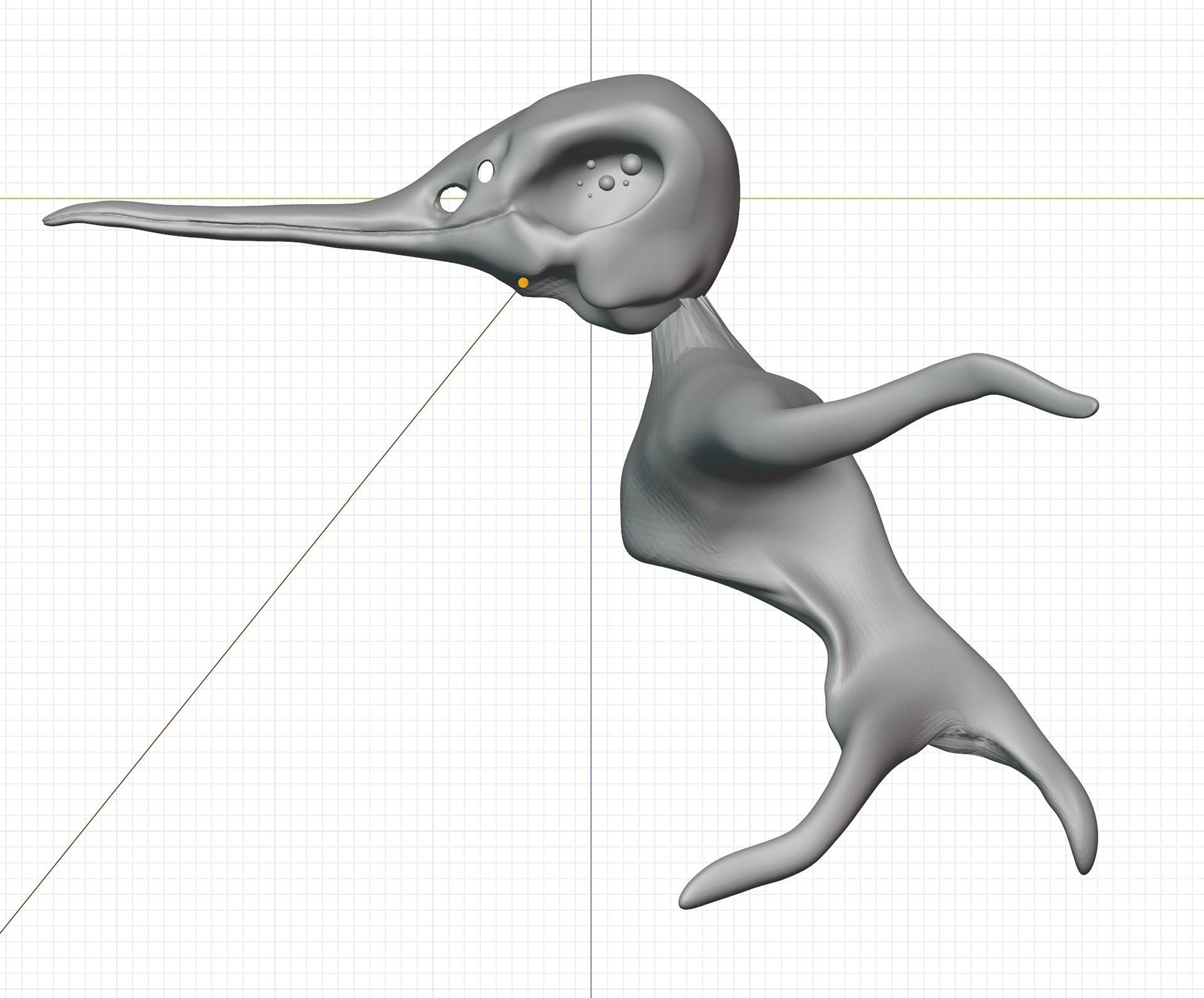 4: Head and body with more detail