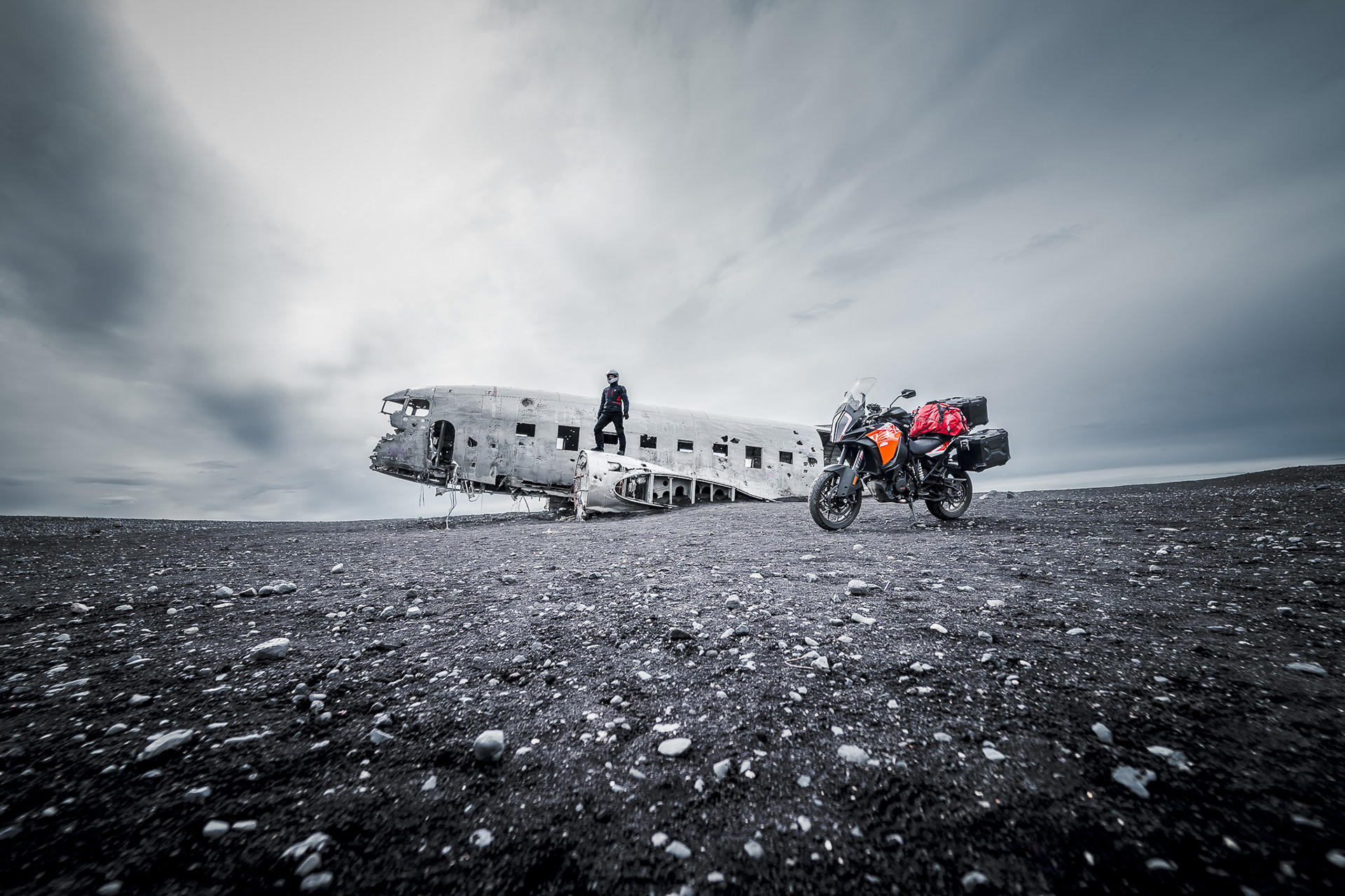 Iceland - Sólheimasandur