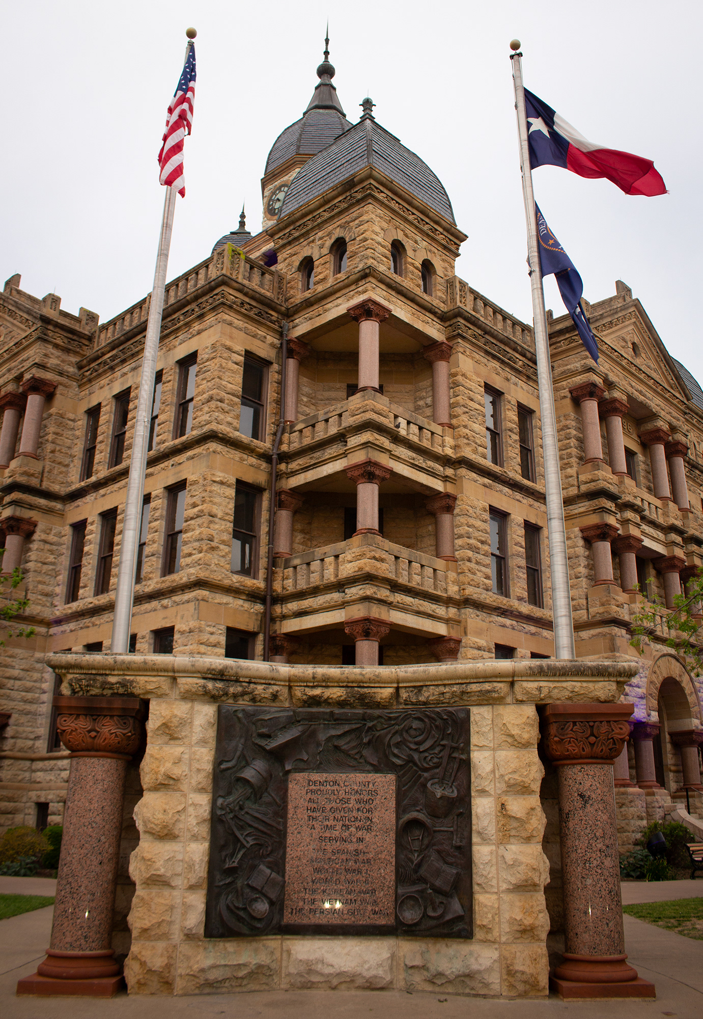 DENTON, TEXAS April 14, 2025  The Courthouse-on-the-Square Museum in Denton, Texas. Photo/ Natalie VanDerWal