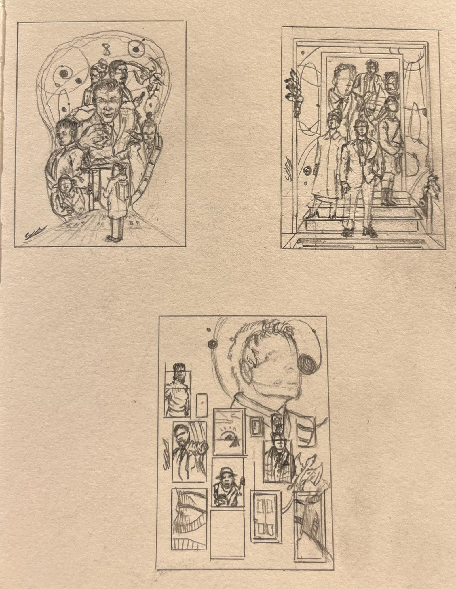 Initial Concept Sketches.