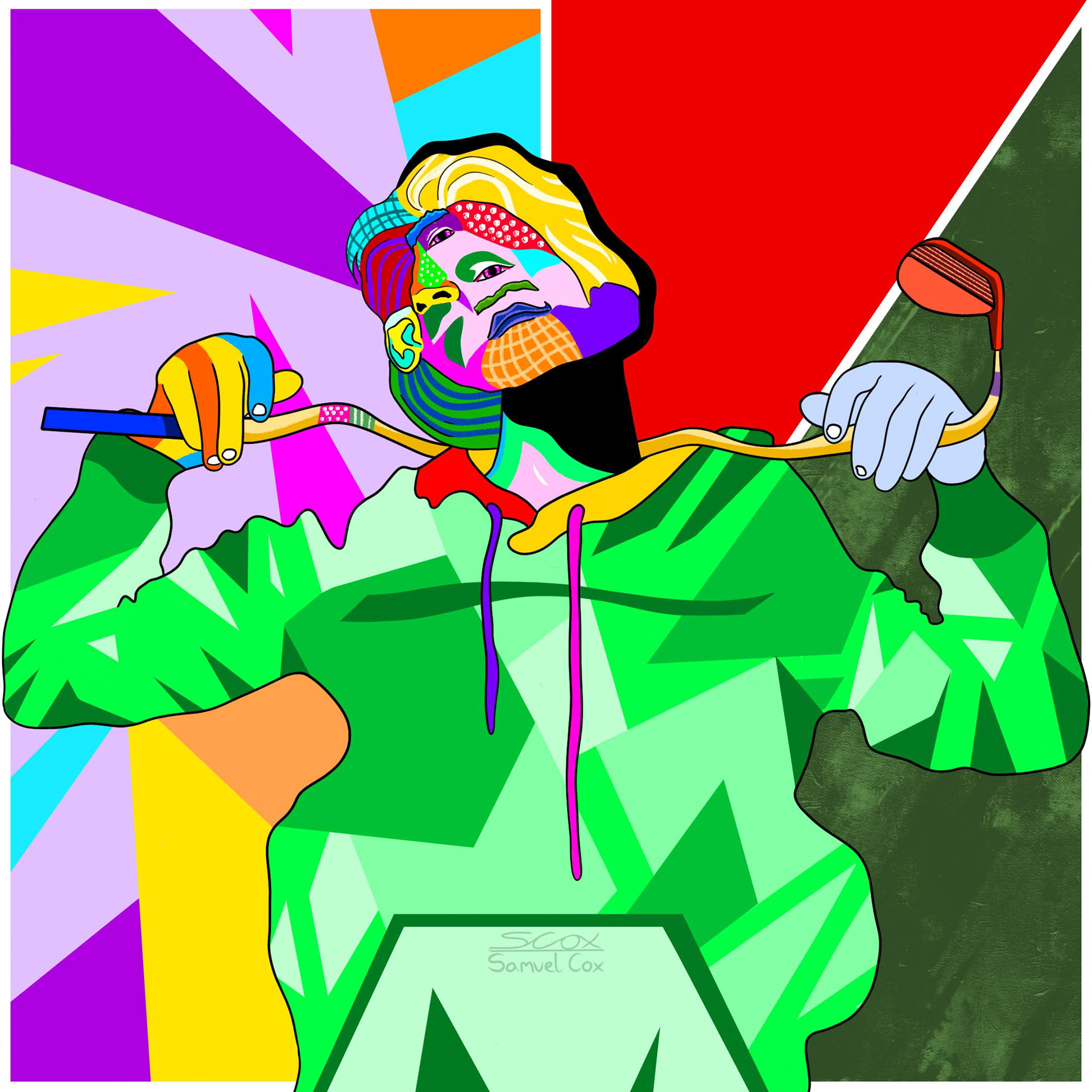 Abstract Self Portrait.