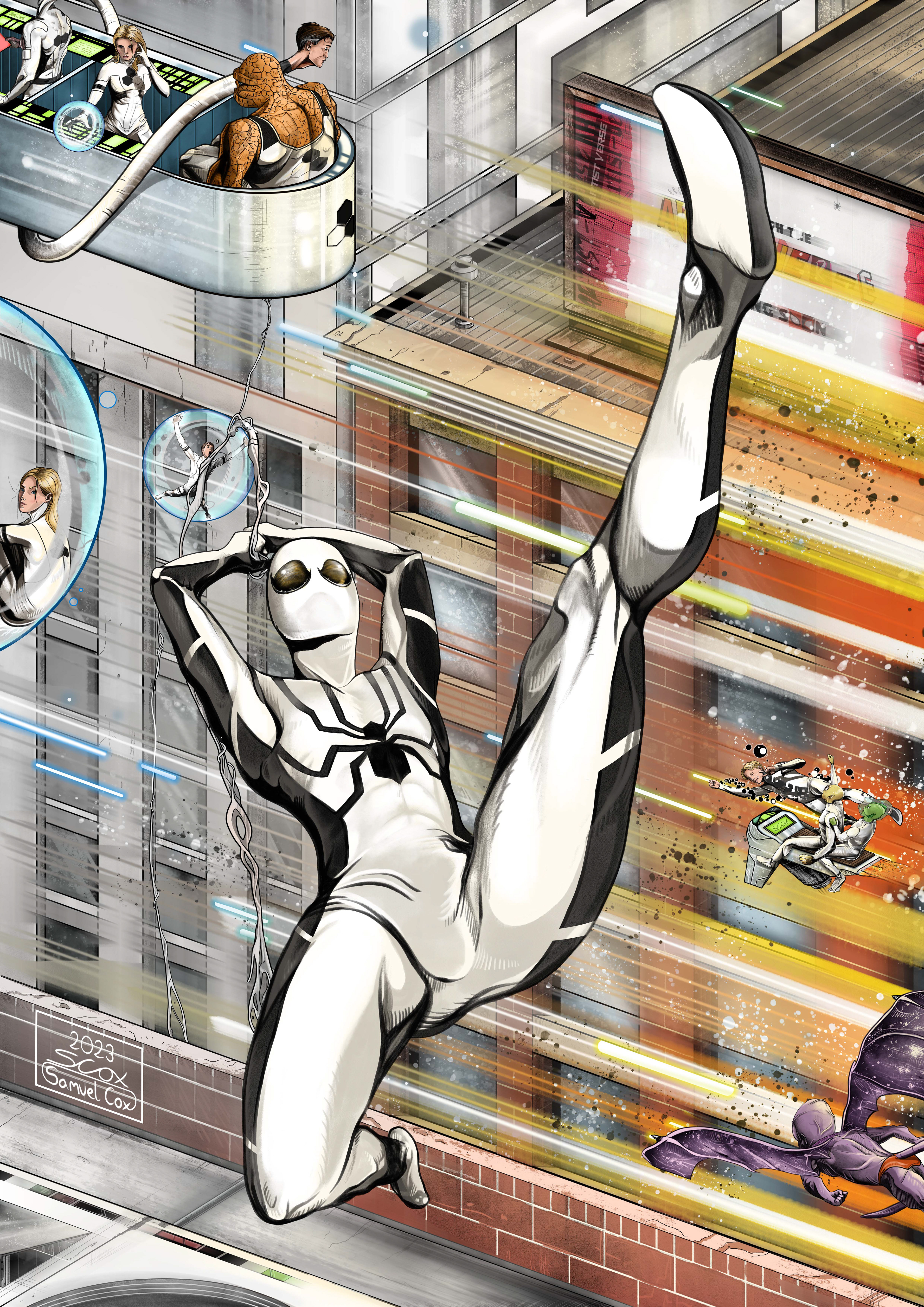 Future Foundation, Created for the “Across the Artistverse” Community Project.