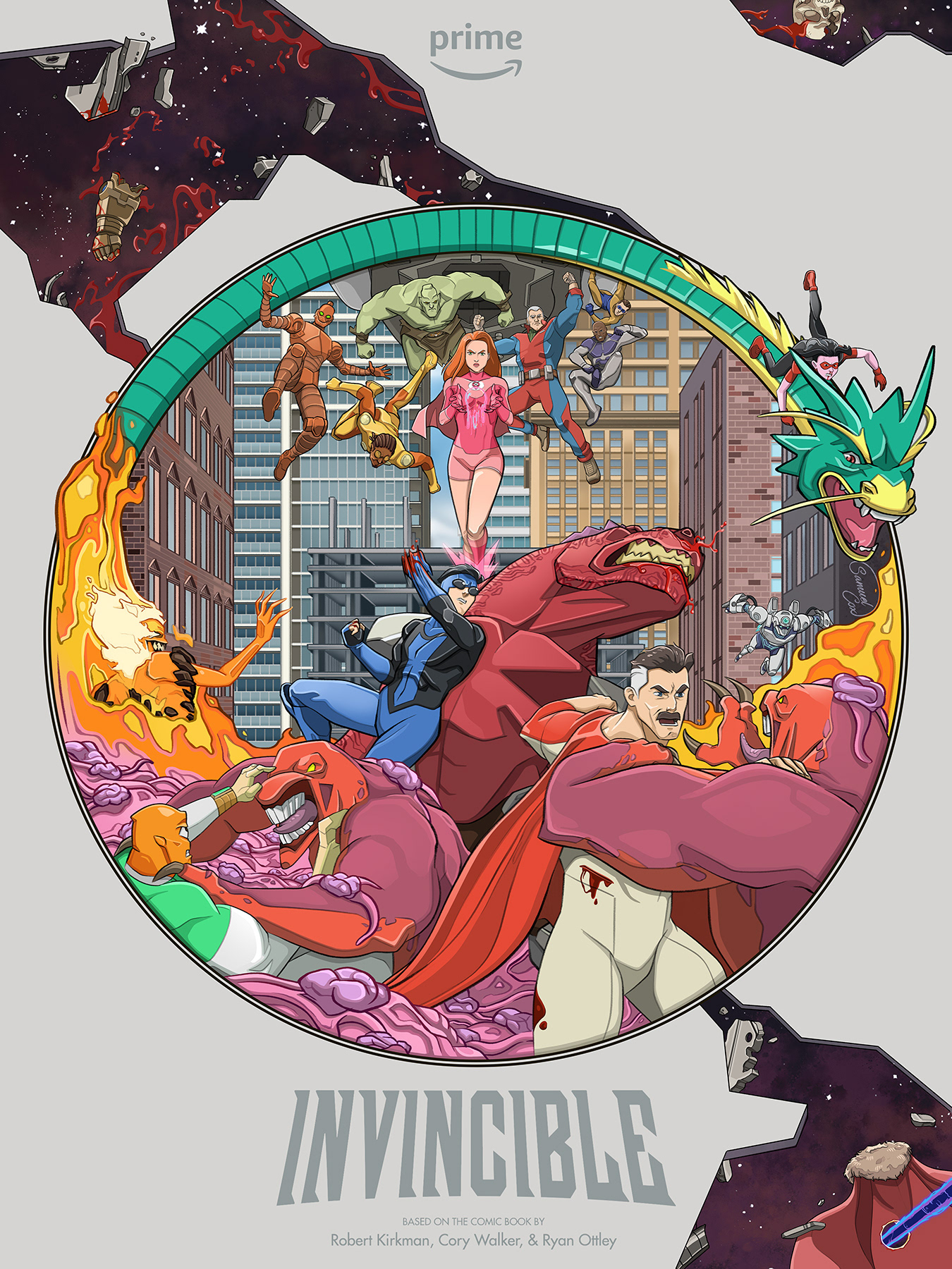Amazon Original "Invincible". 2026