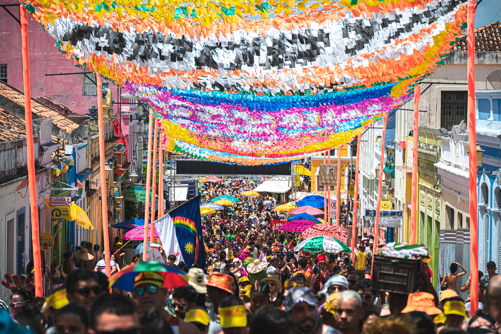 CHEGANDO NA FESTA. Olinda, 2024