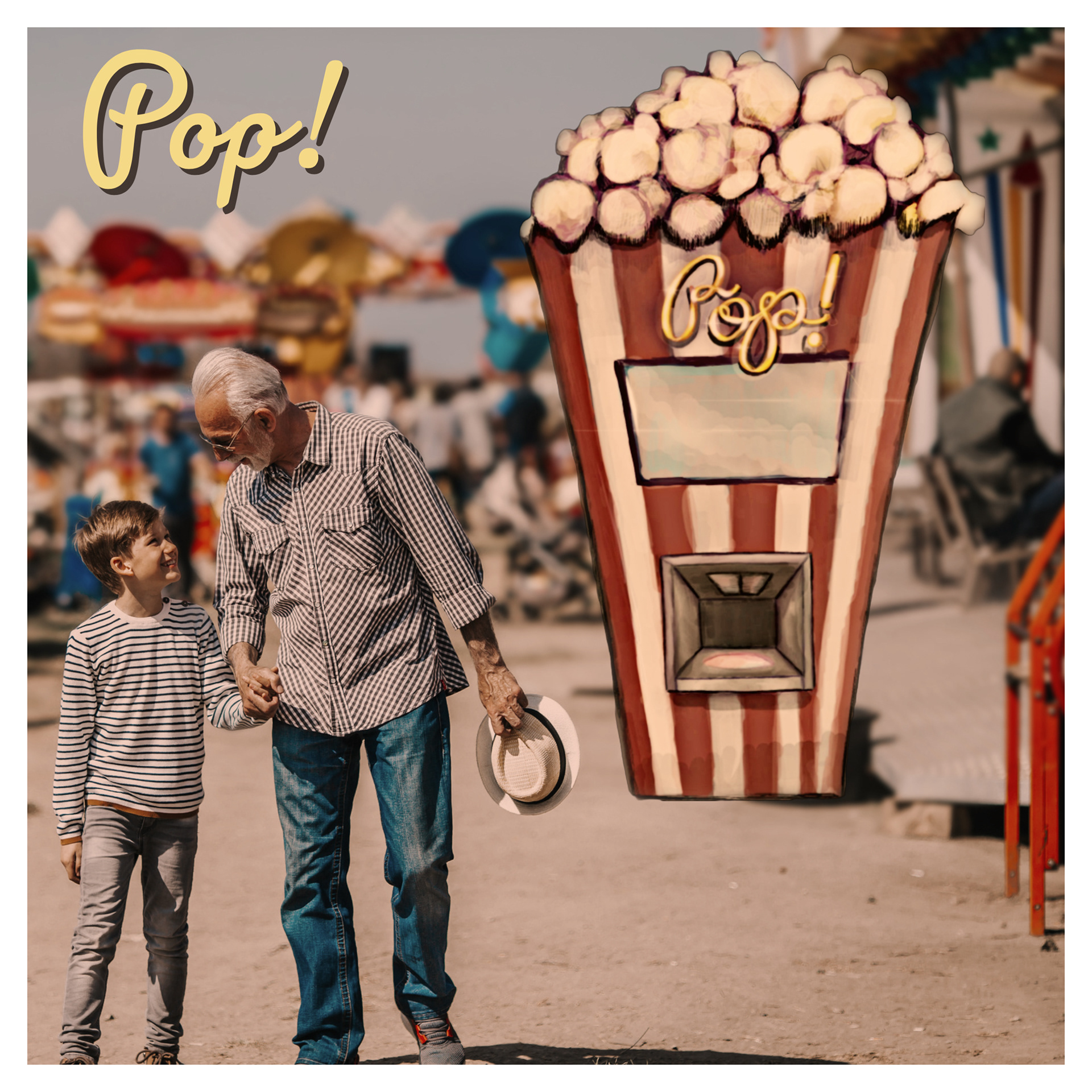 Pop! The Kiosk. "Marketing" Photoshop.2022.