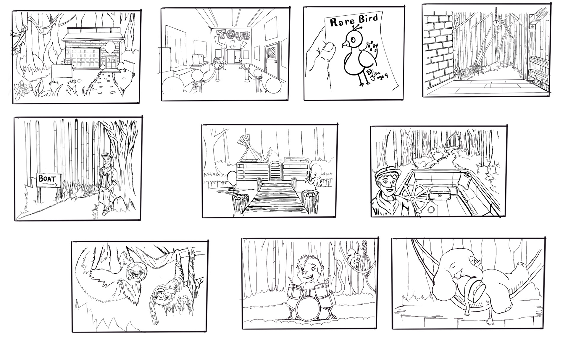 Storyboard, Page One